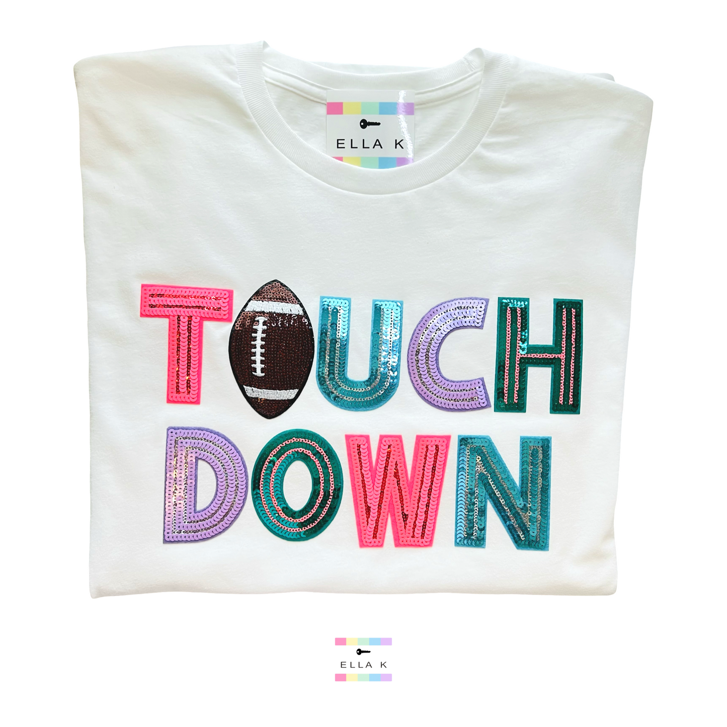 Touch Down Sequin Top