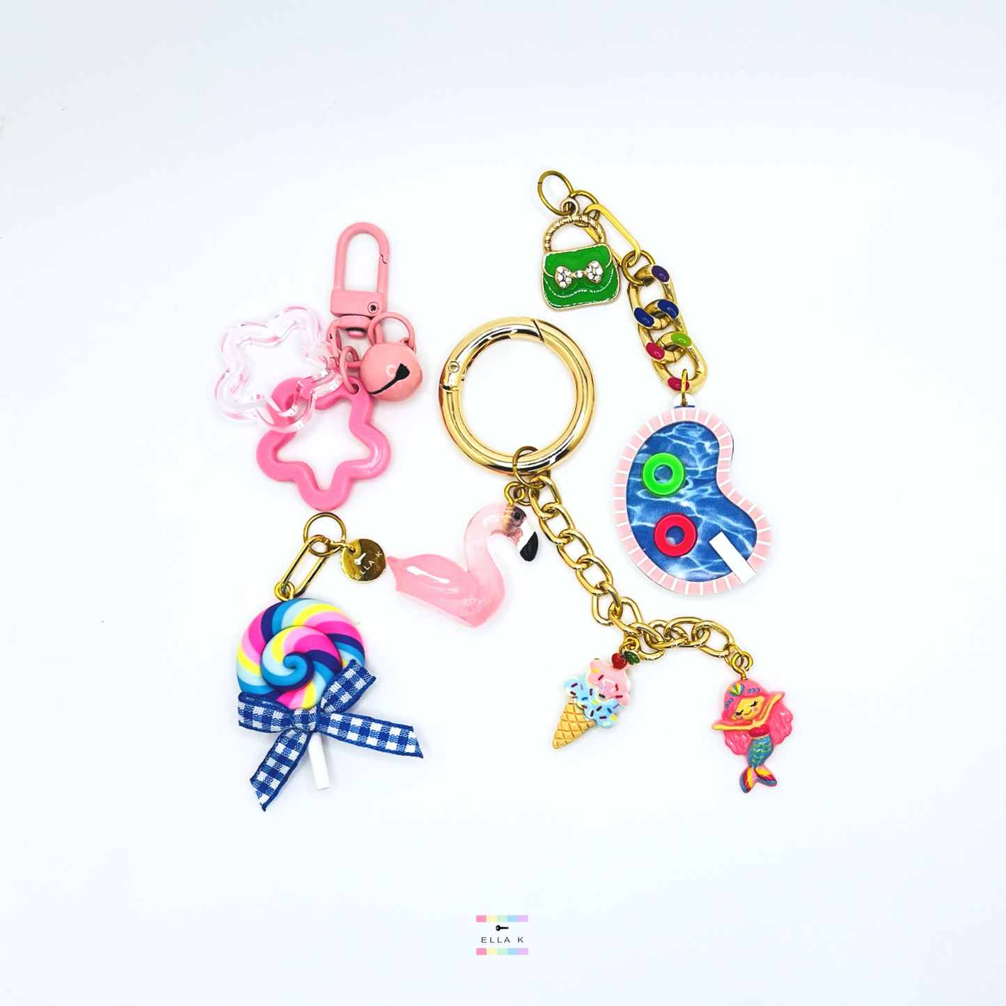 Poolside Paradise Bag Charm