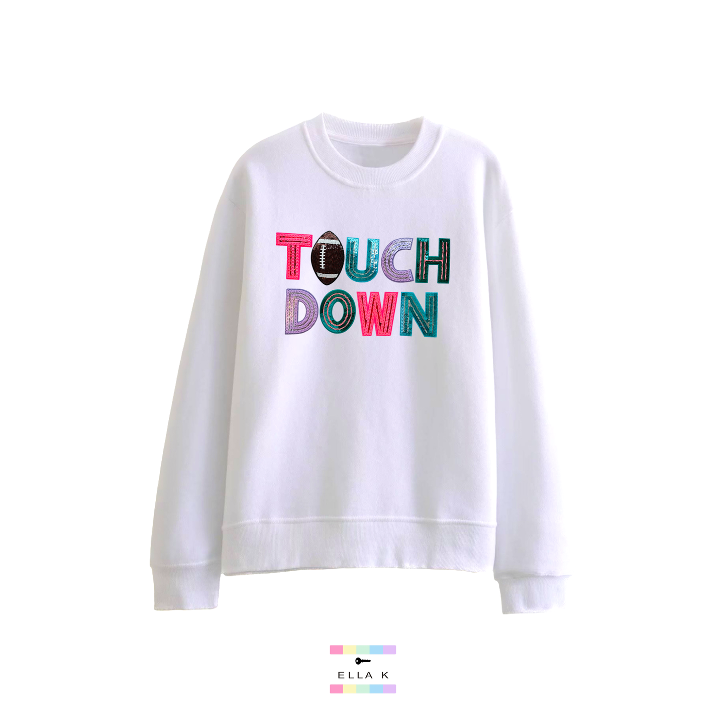 Touch Down Sequin Pullover