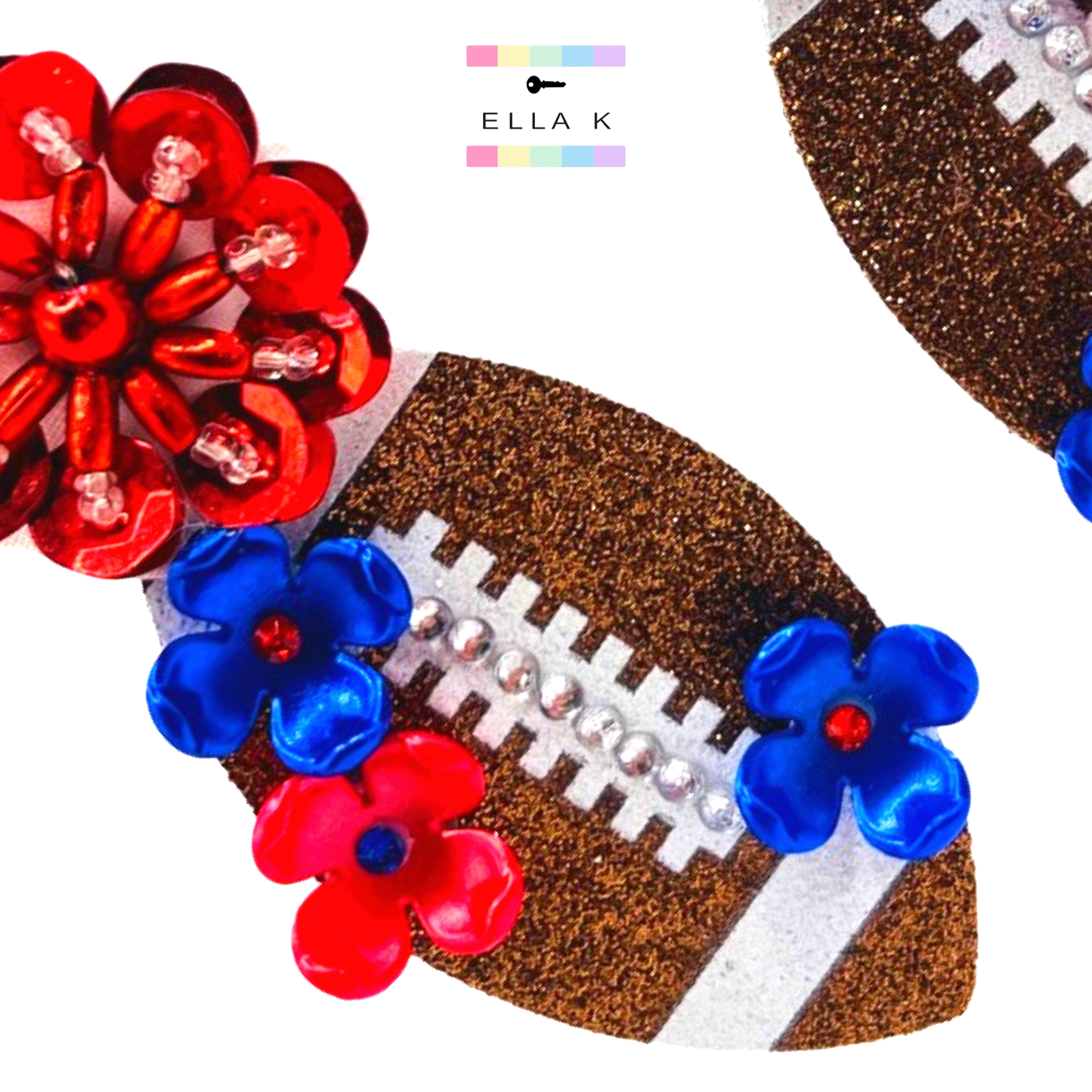 “Hotty Toddy” Football Earrings