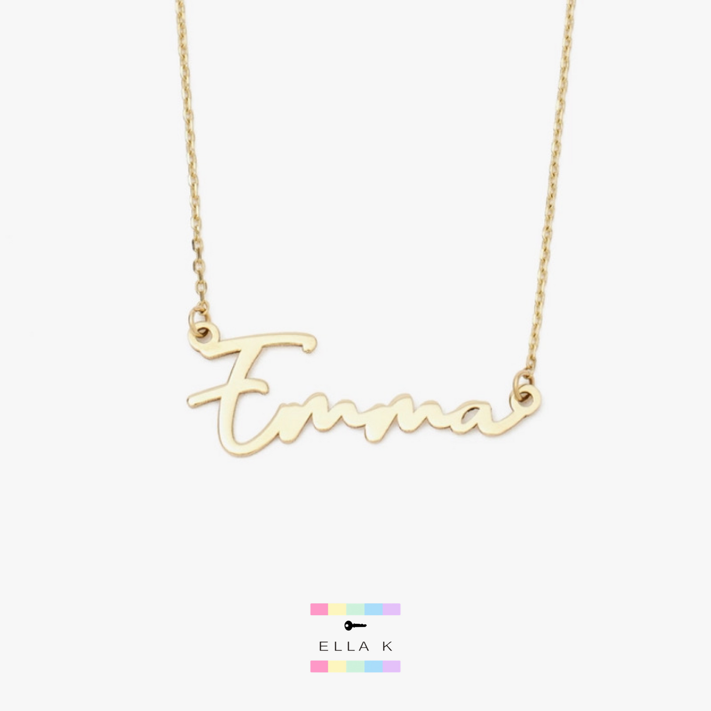 The Original Dainty Choker Name Necklace