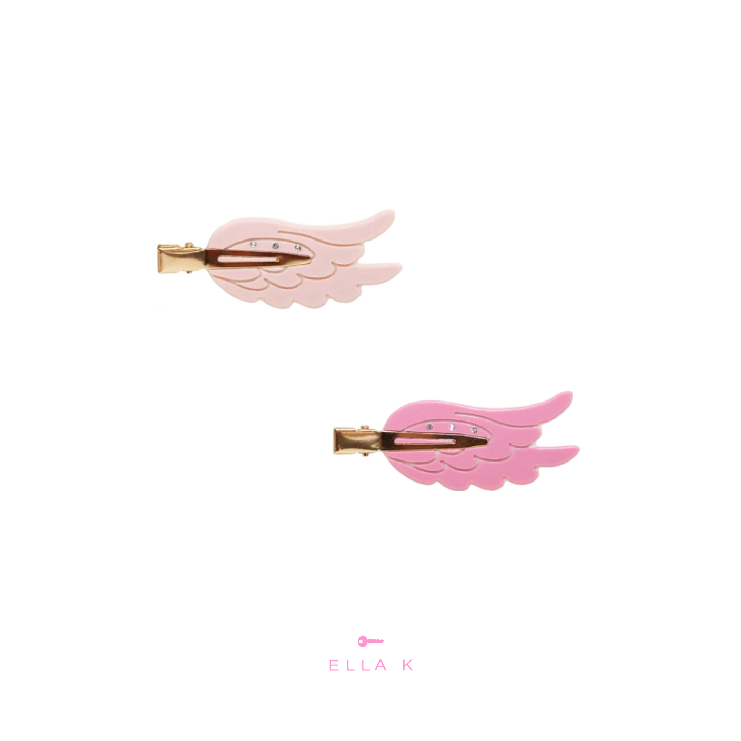 The Seraphine Wing Hair Clip Set