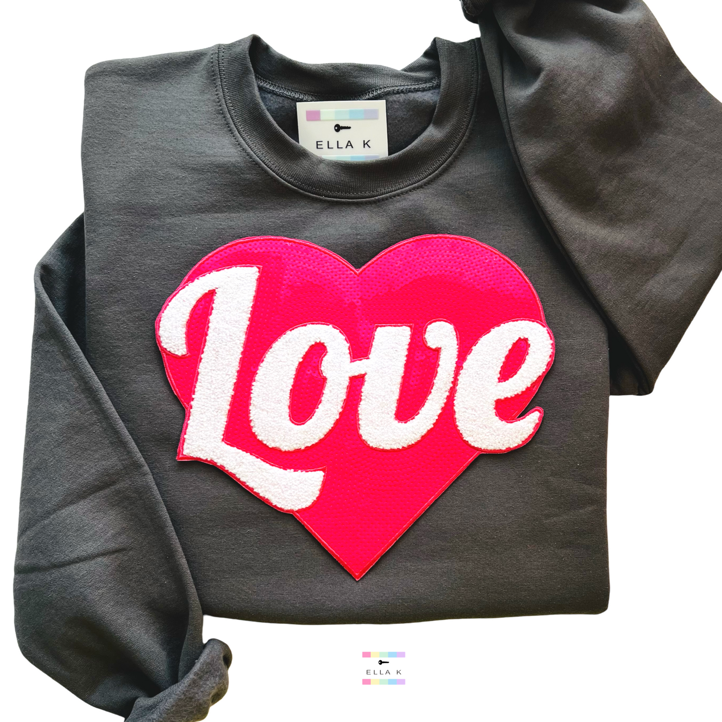 Love In Pink Sweatshirt