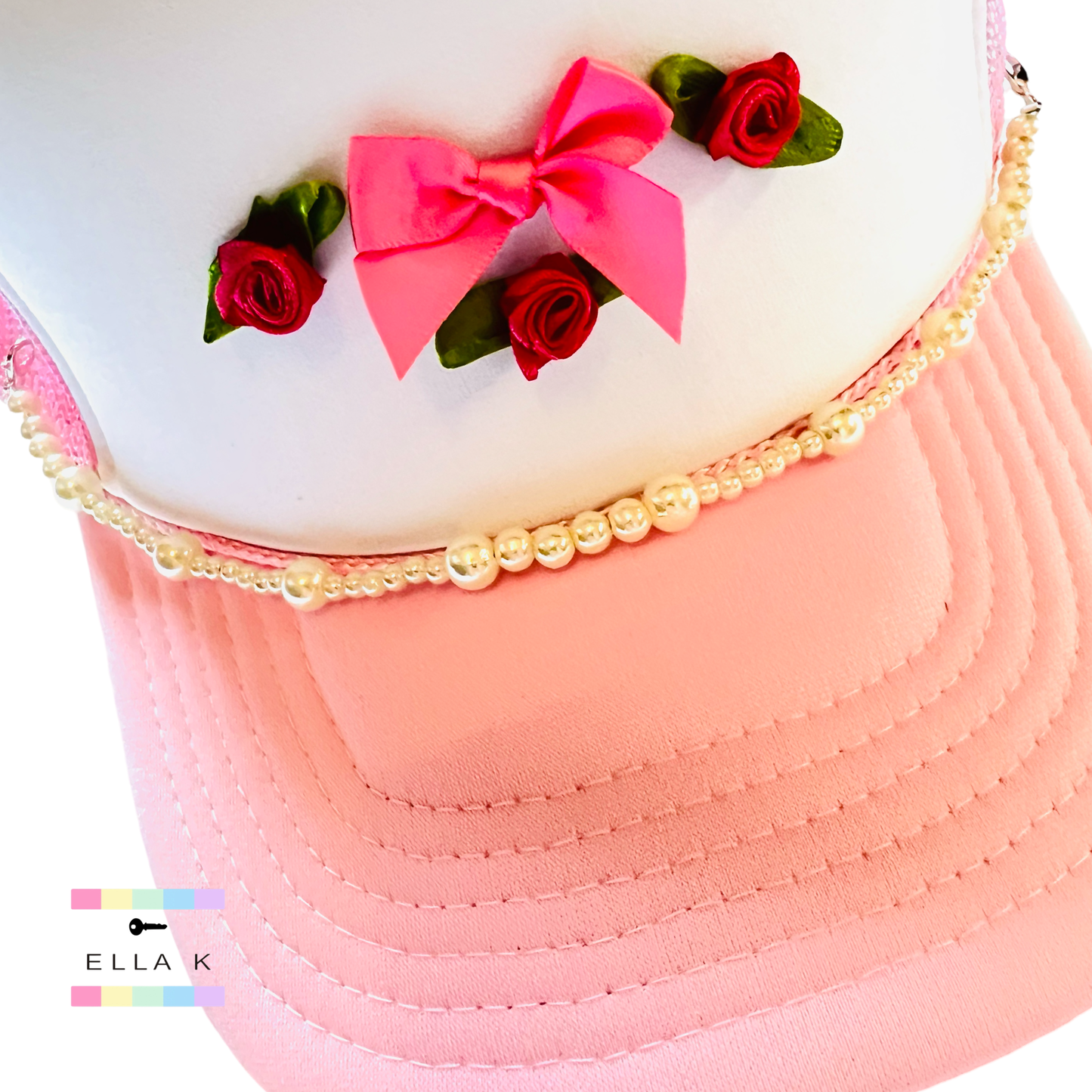 Pearl Trucker Hat Chain