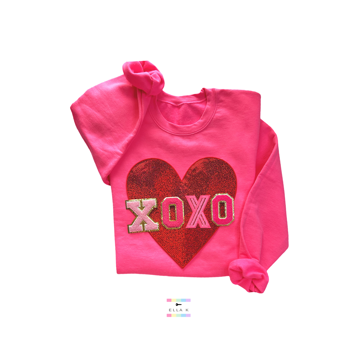 XOXO Pinks V-Day Sweatshirt