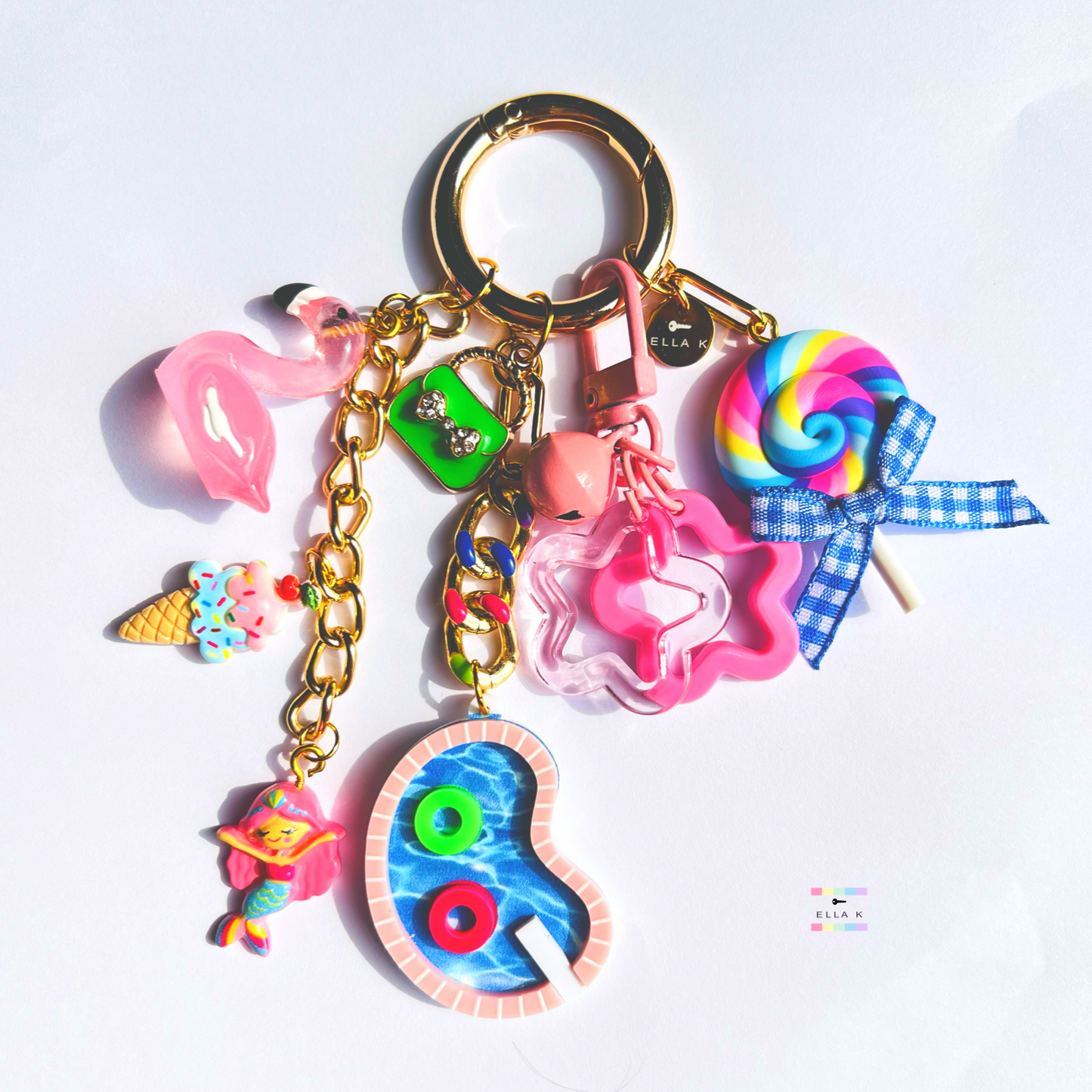 Poolside Paradise Bag Charm