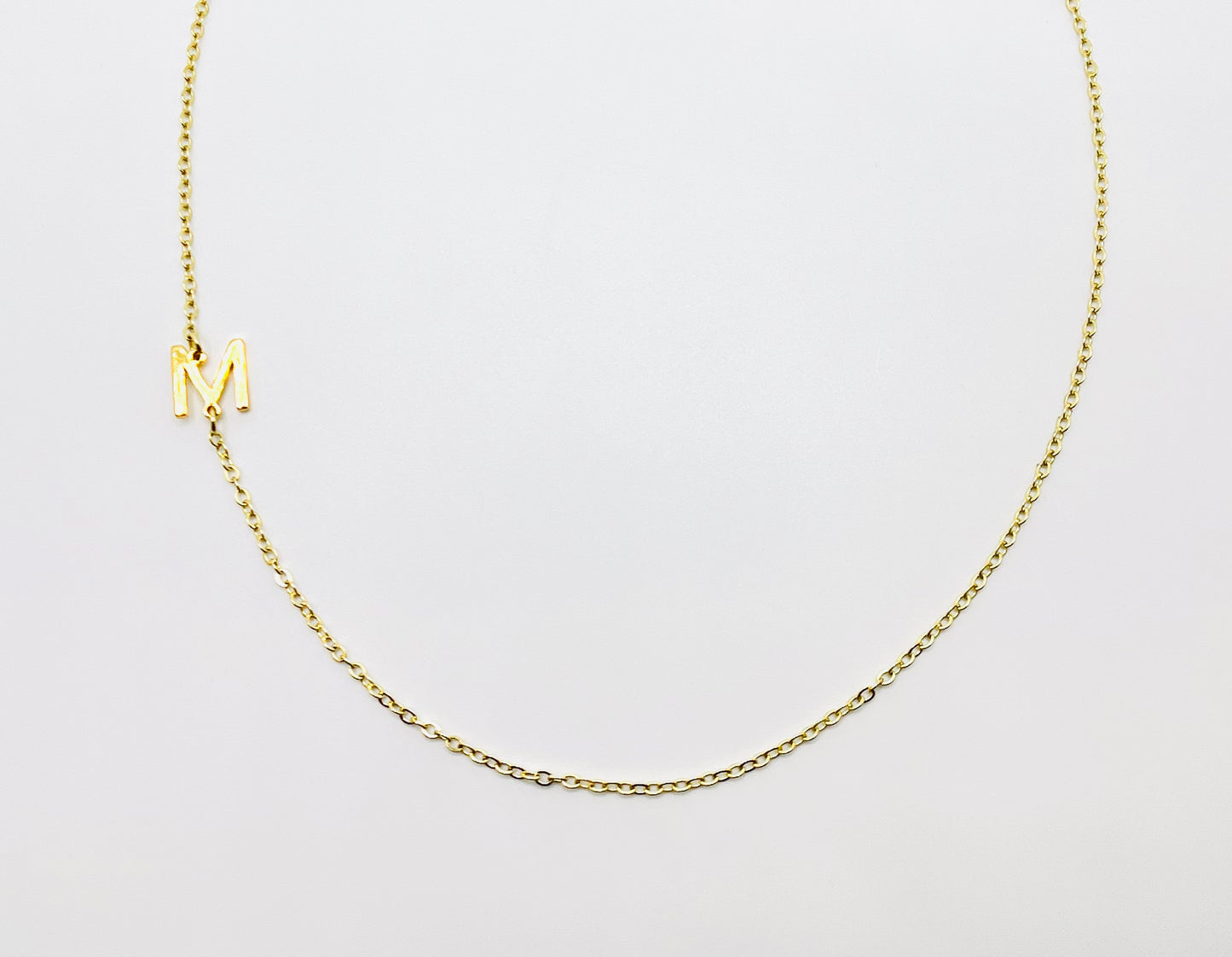 The Original Mallory Mini Initial Necklace