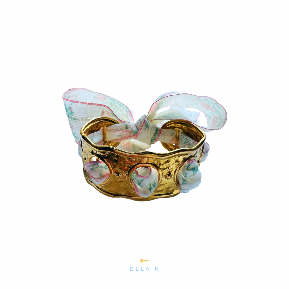 Gilded Goddess Cuff Bracelet