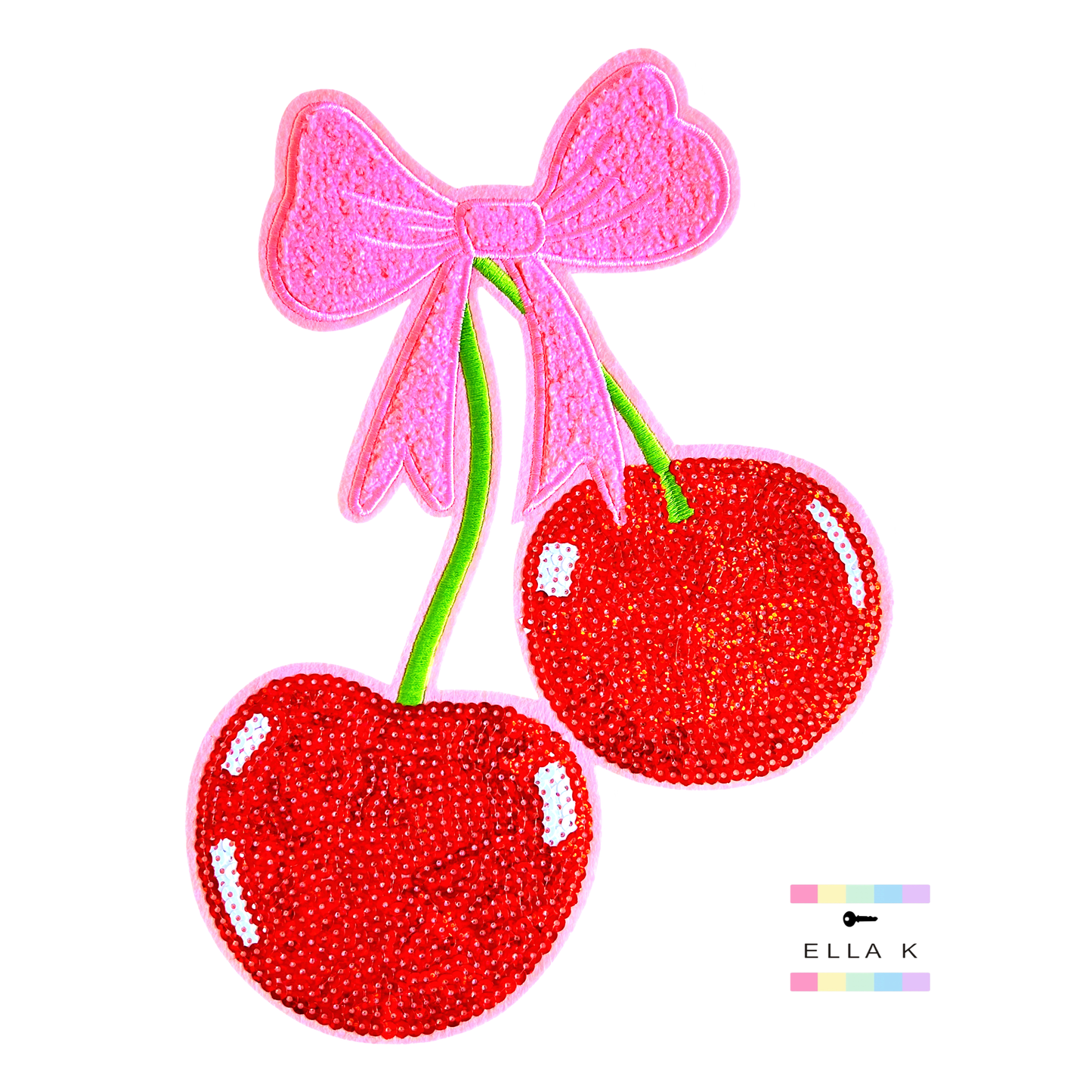 Double Cherry Coquette Bow Shorts Set