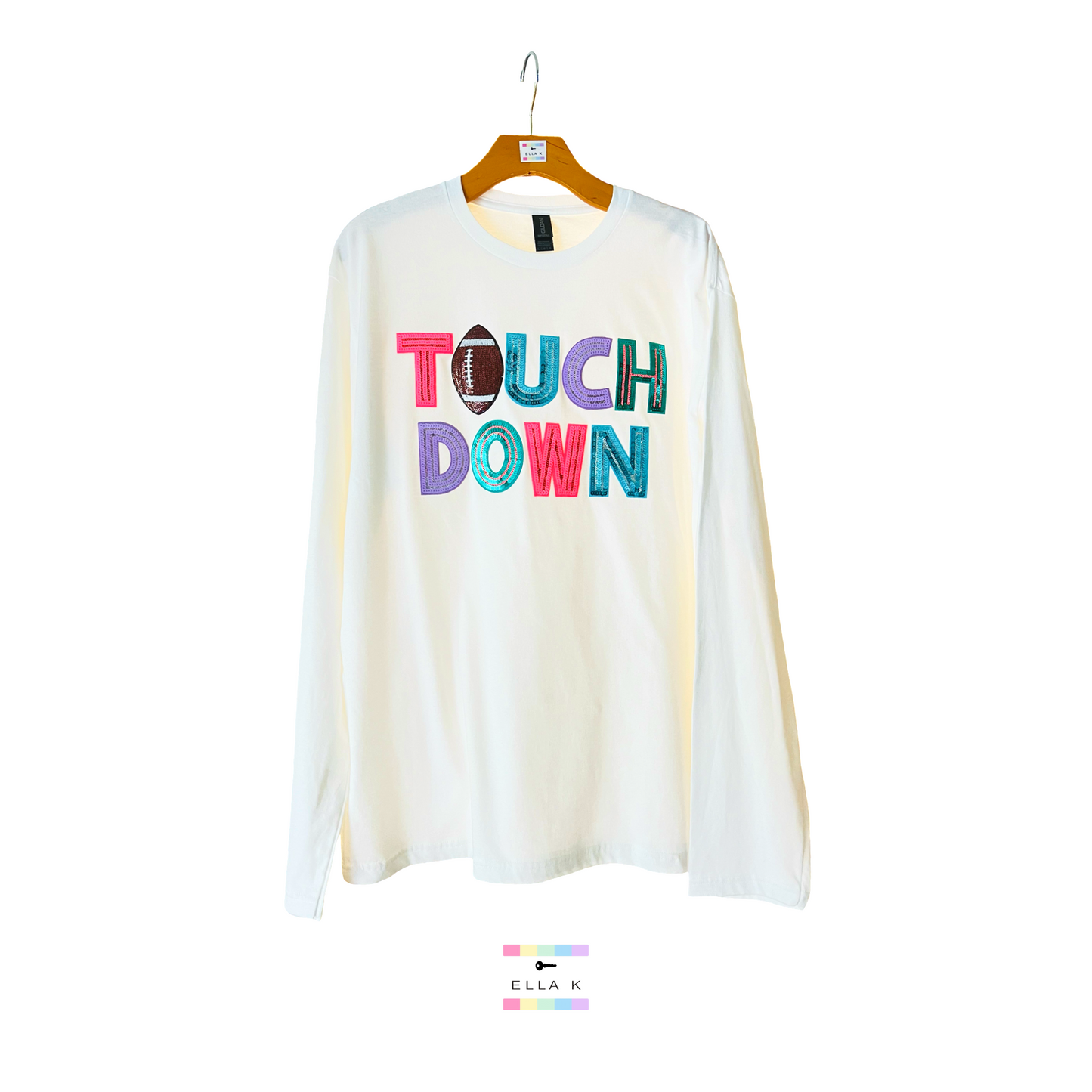 Touch Down Sequin Top