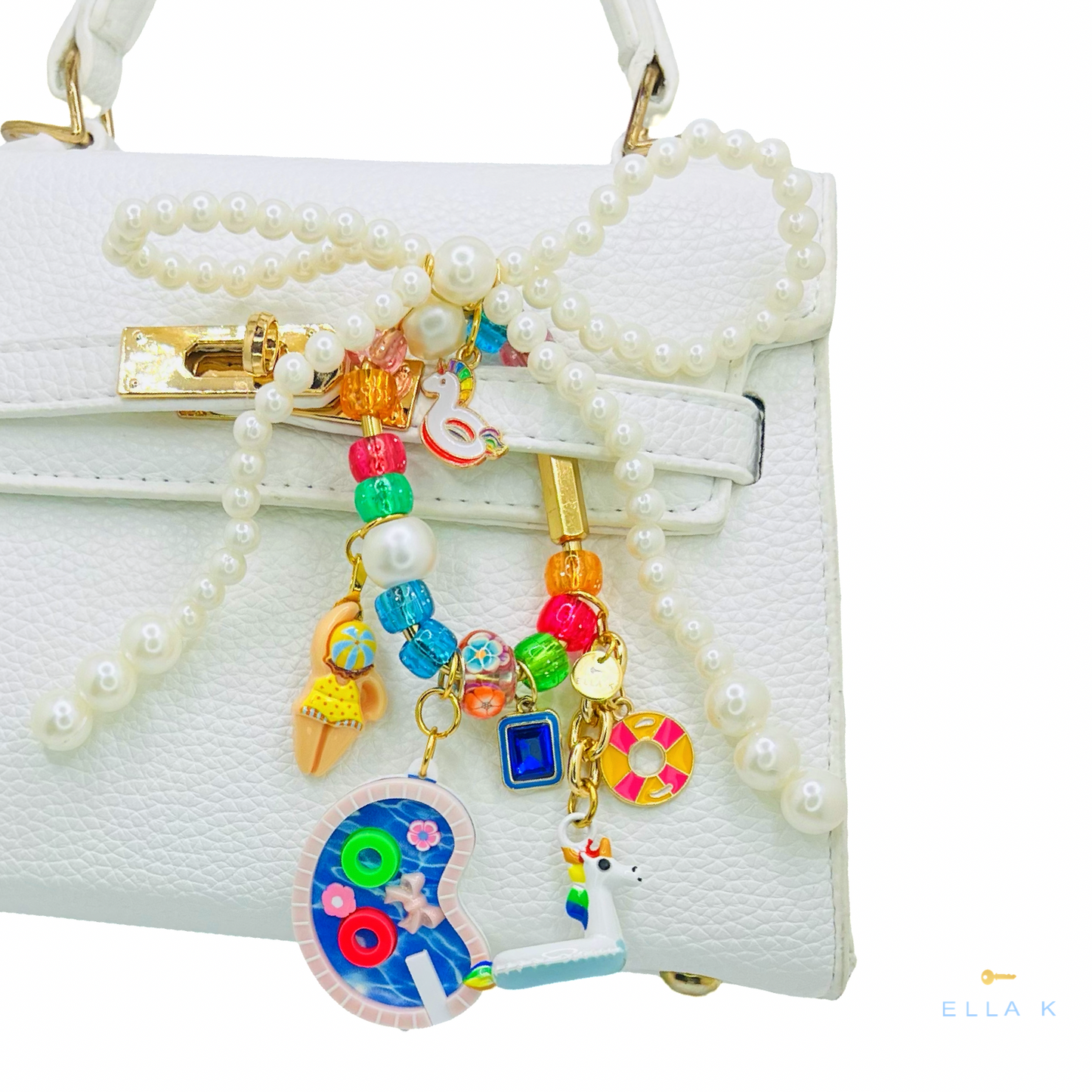 Cabana Swim Club Bag Charm - Club Cabana