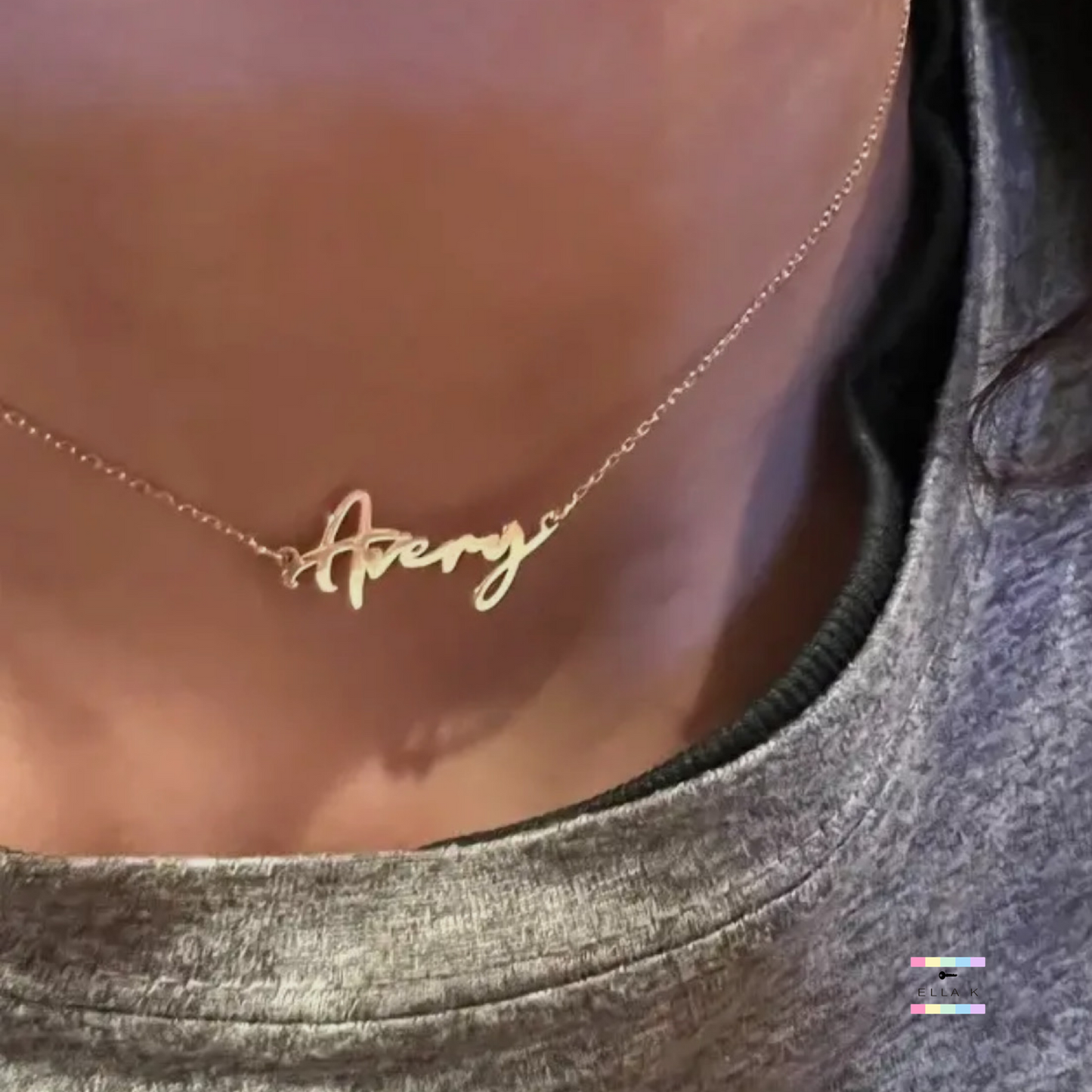 The Original Dainty Choker Name Necklace