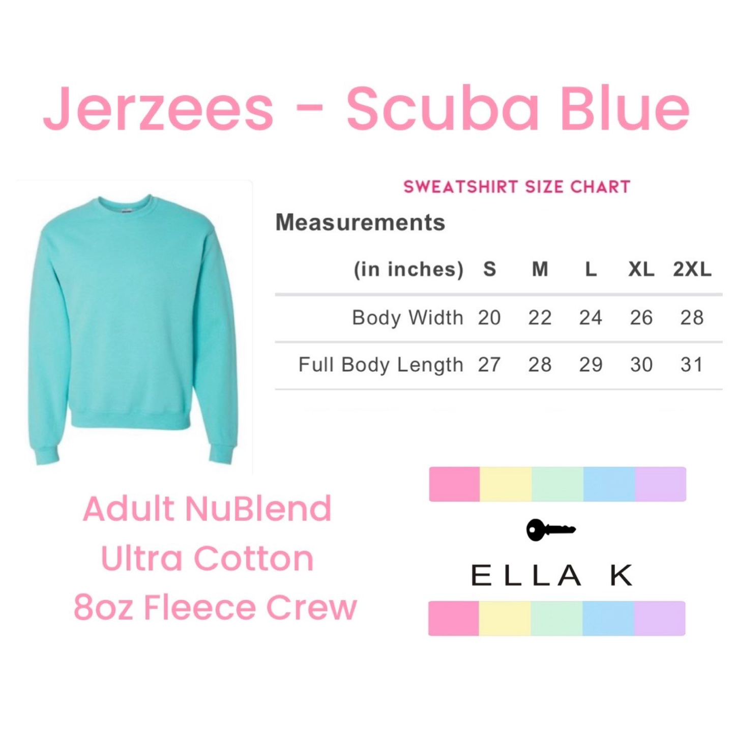 New York Chenille Varsity Sweatshirt - Scuba Blue