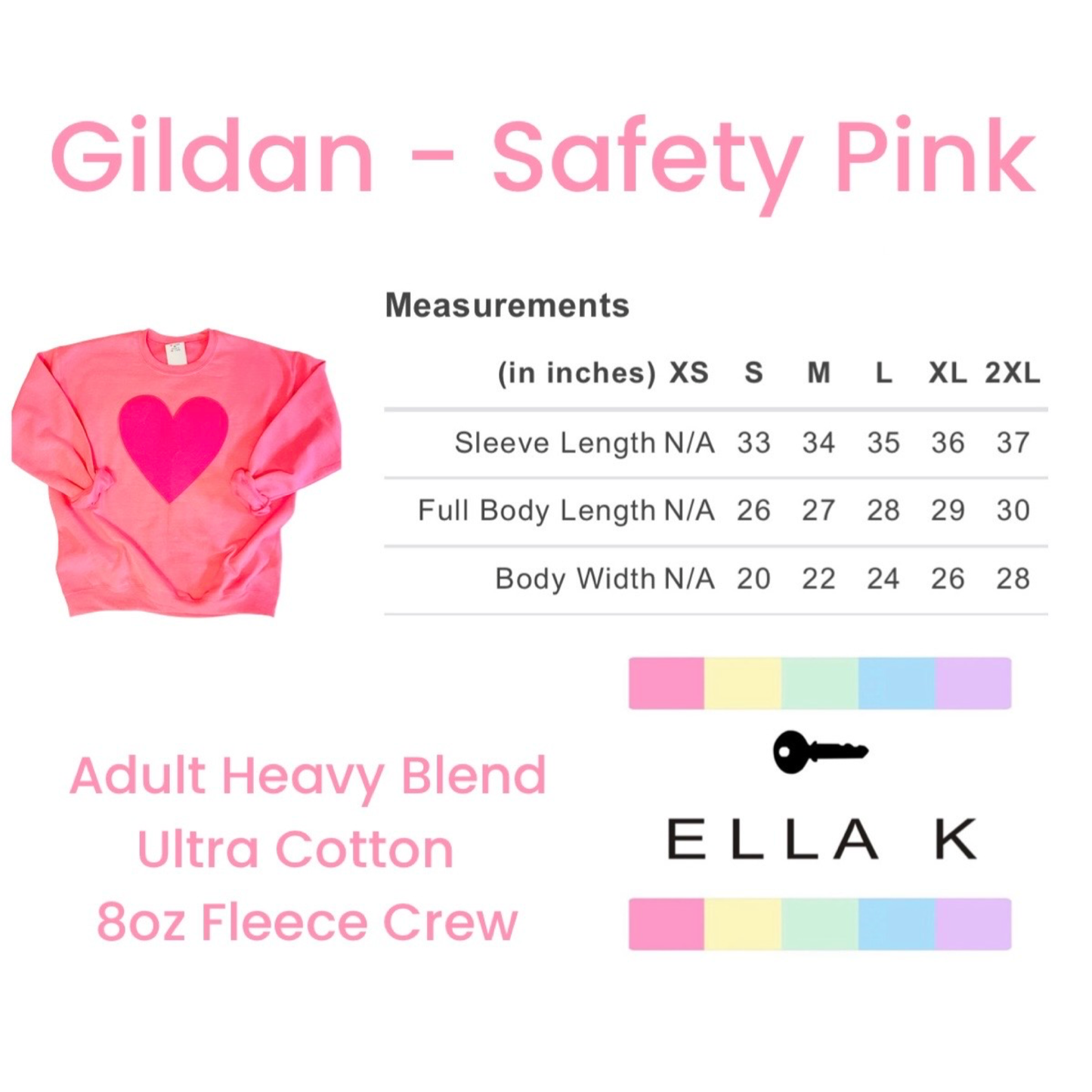 Pink Heart Sweatshirt