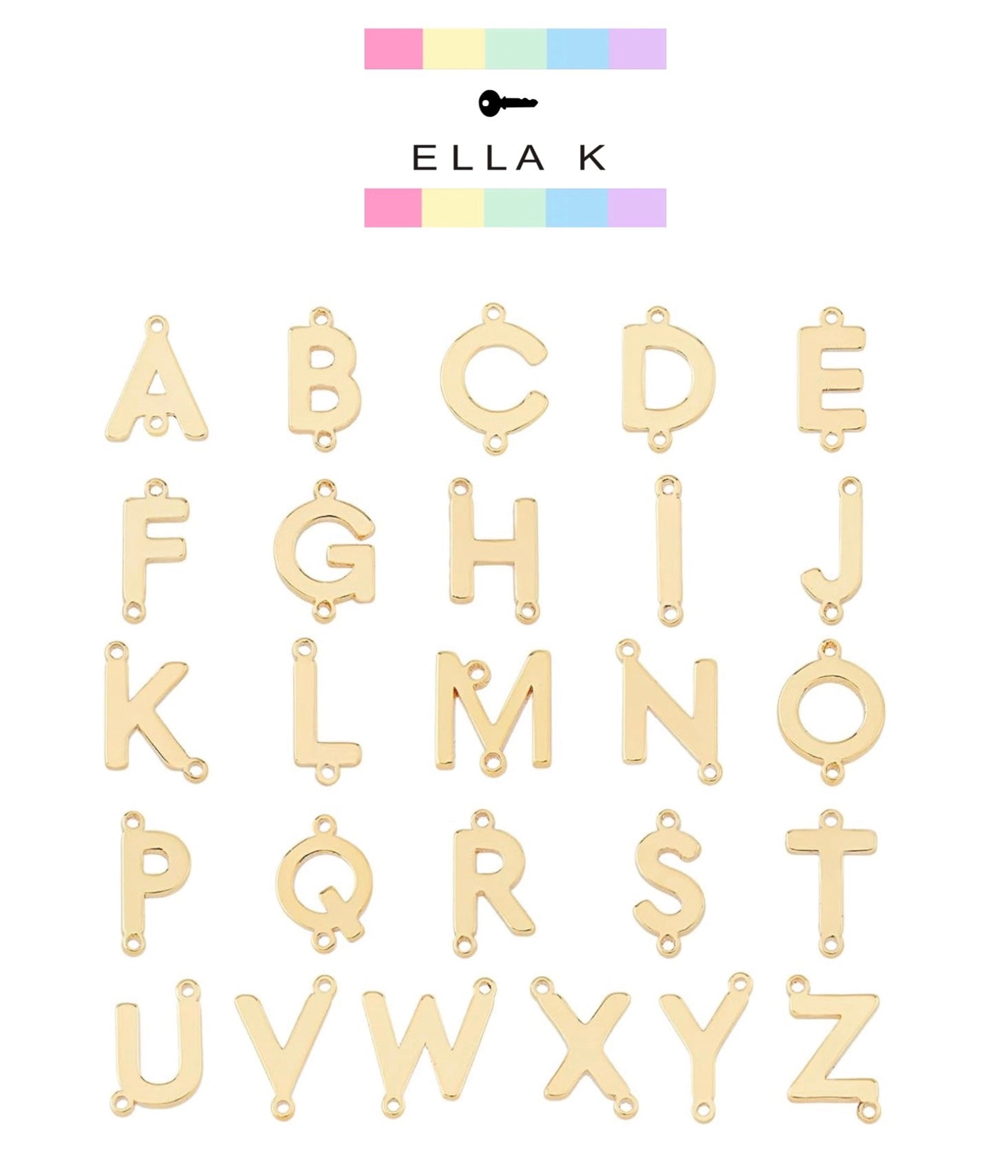 The Original Mallory Mini Initial Necklace
