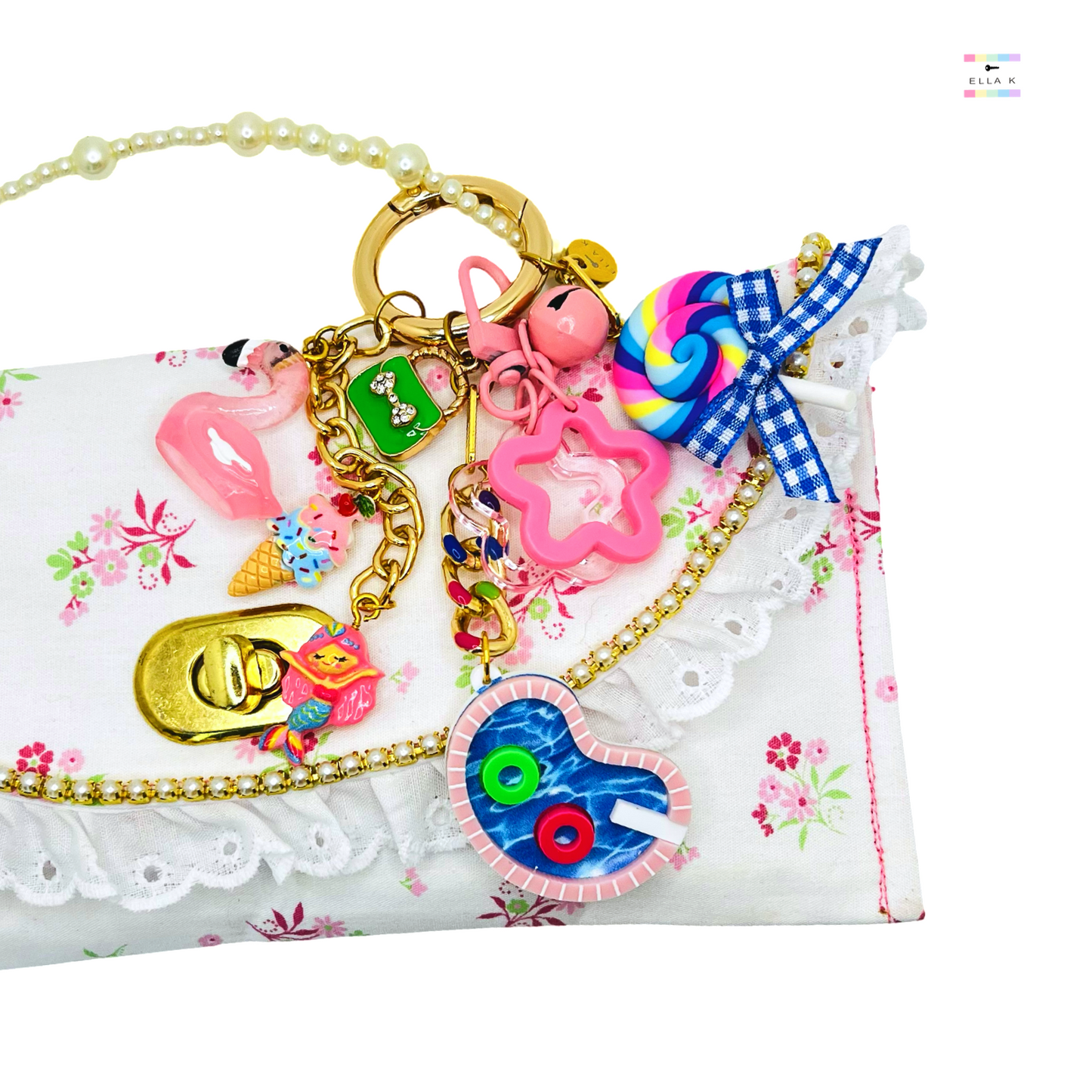 Poolside Paradise Bag Charm