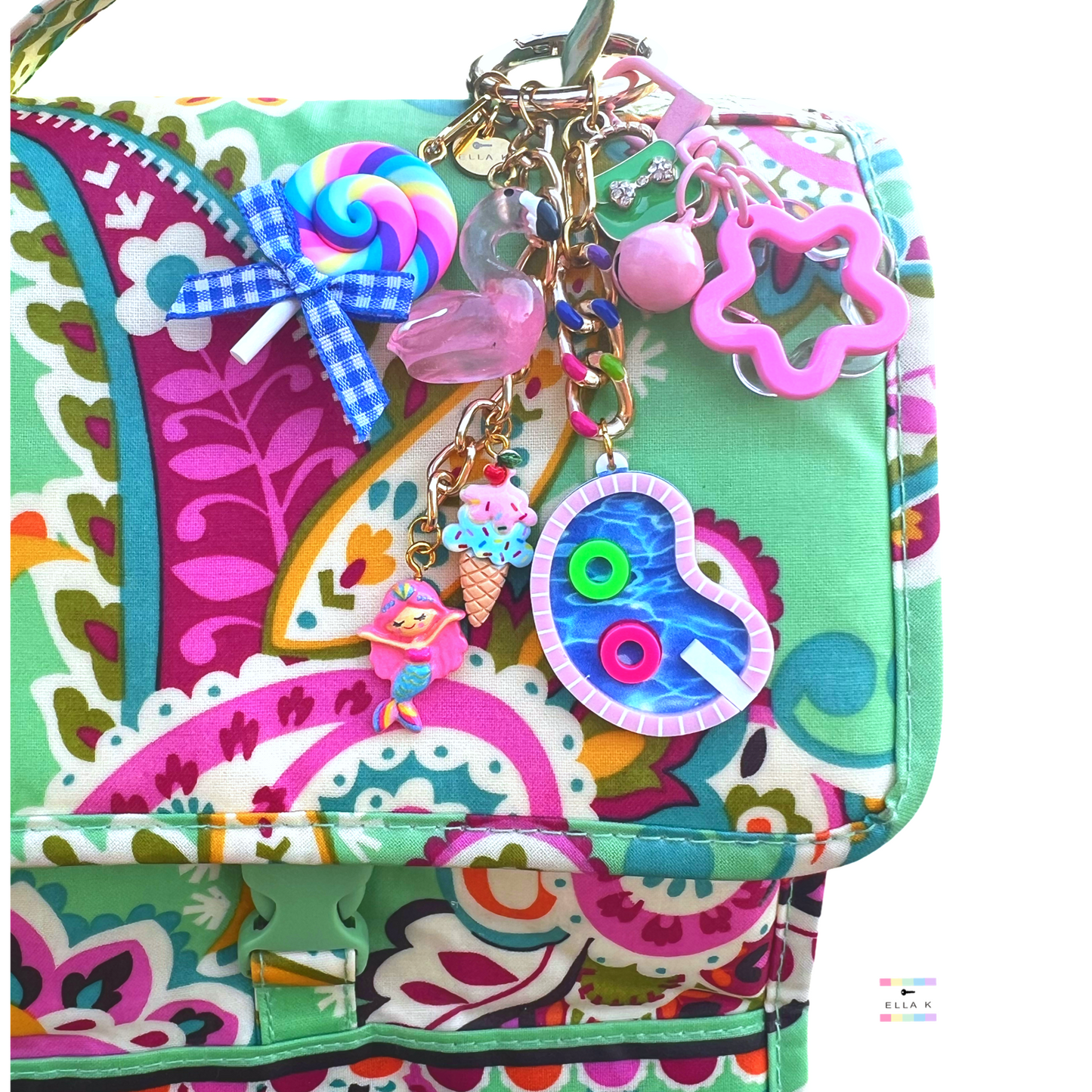 Poolside Paradise Bag Charm
