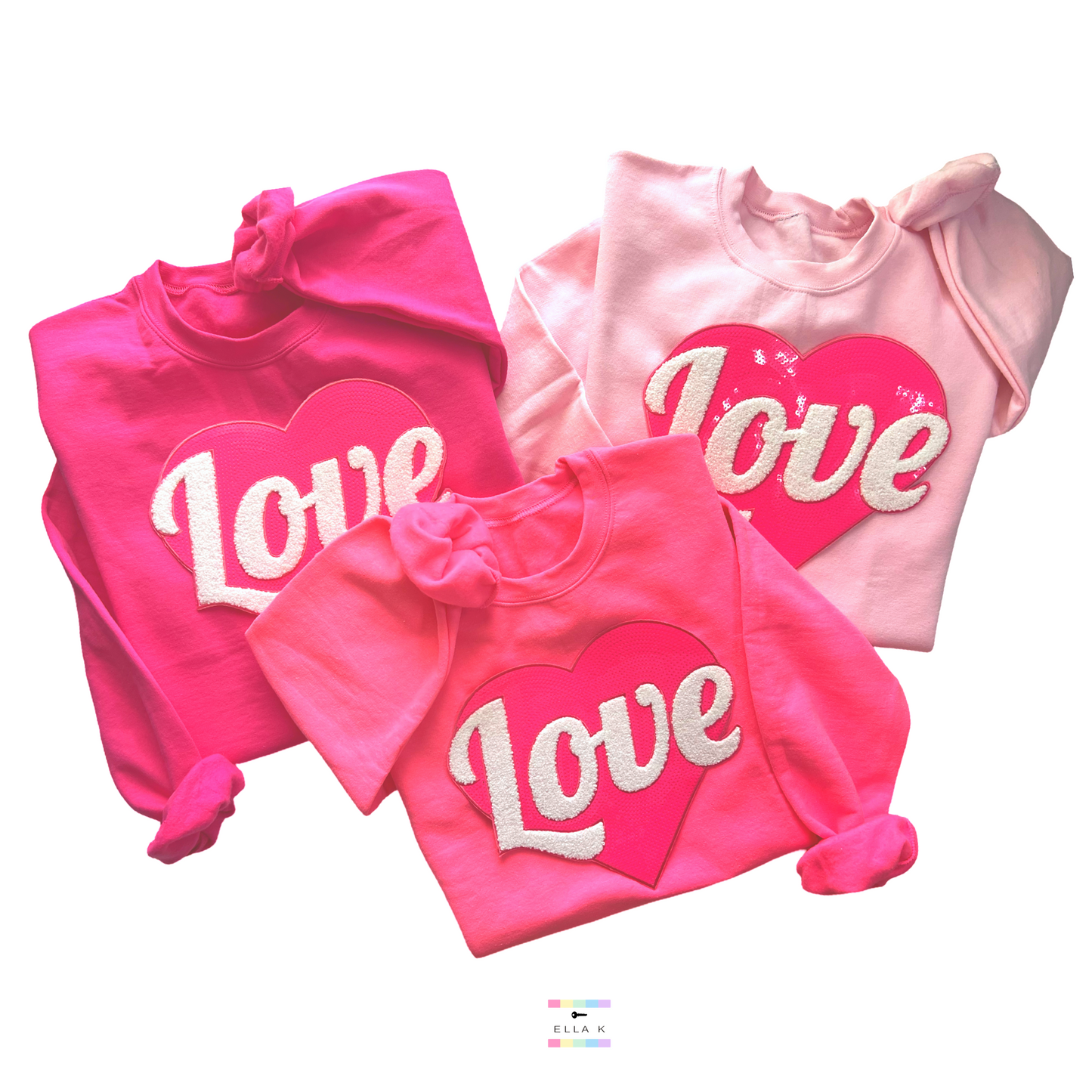 Love In Pink Pinks Sweatshirt