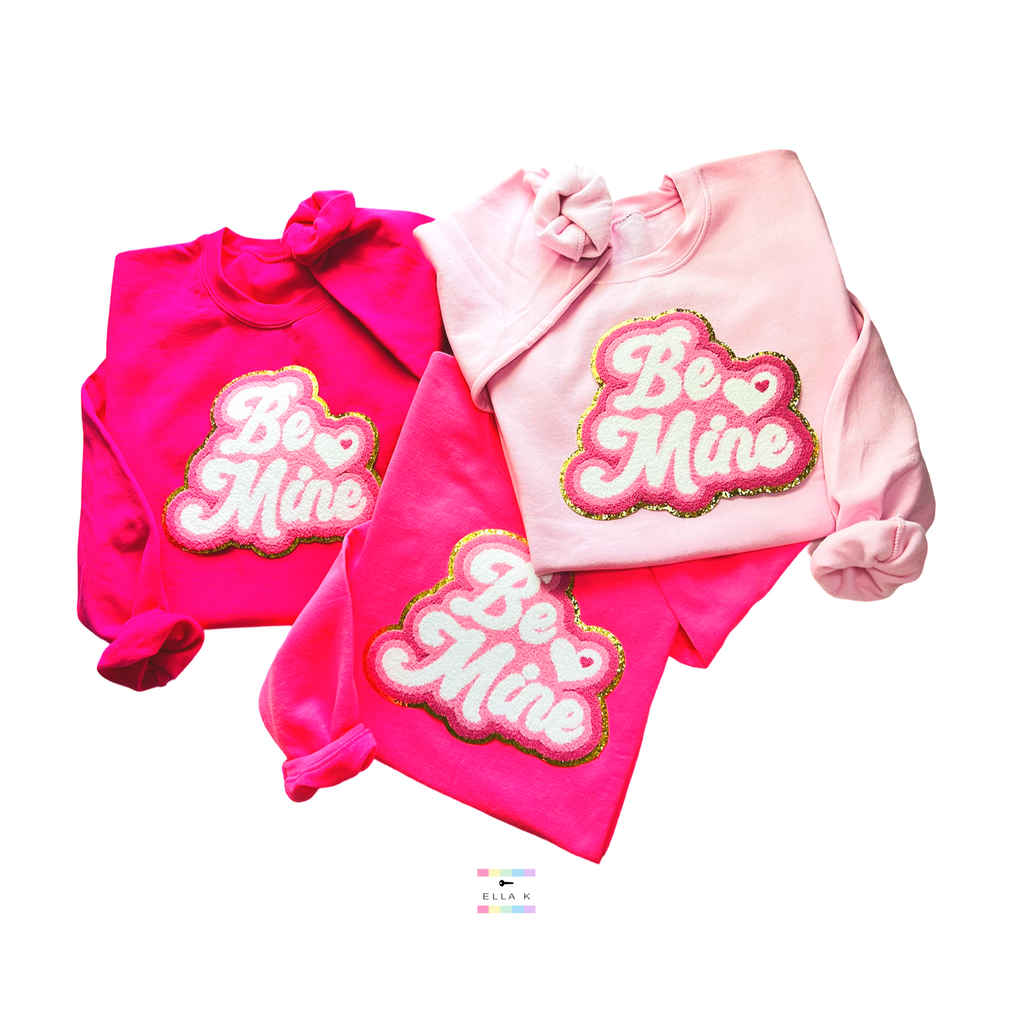 Be Mine Chenille Love Sweatshirt