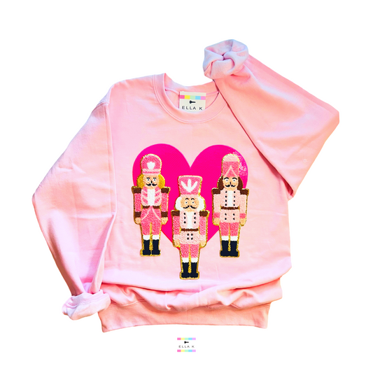 Toy Soldiers Nutcracker Love Christmas Sweatshirt