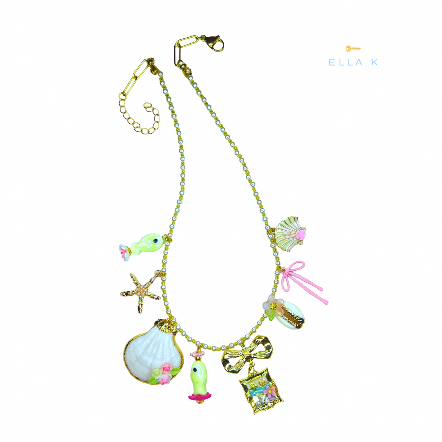 Cottage Coast Charm Necklace
