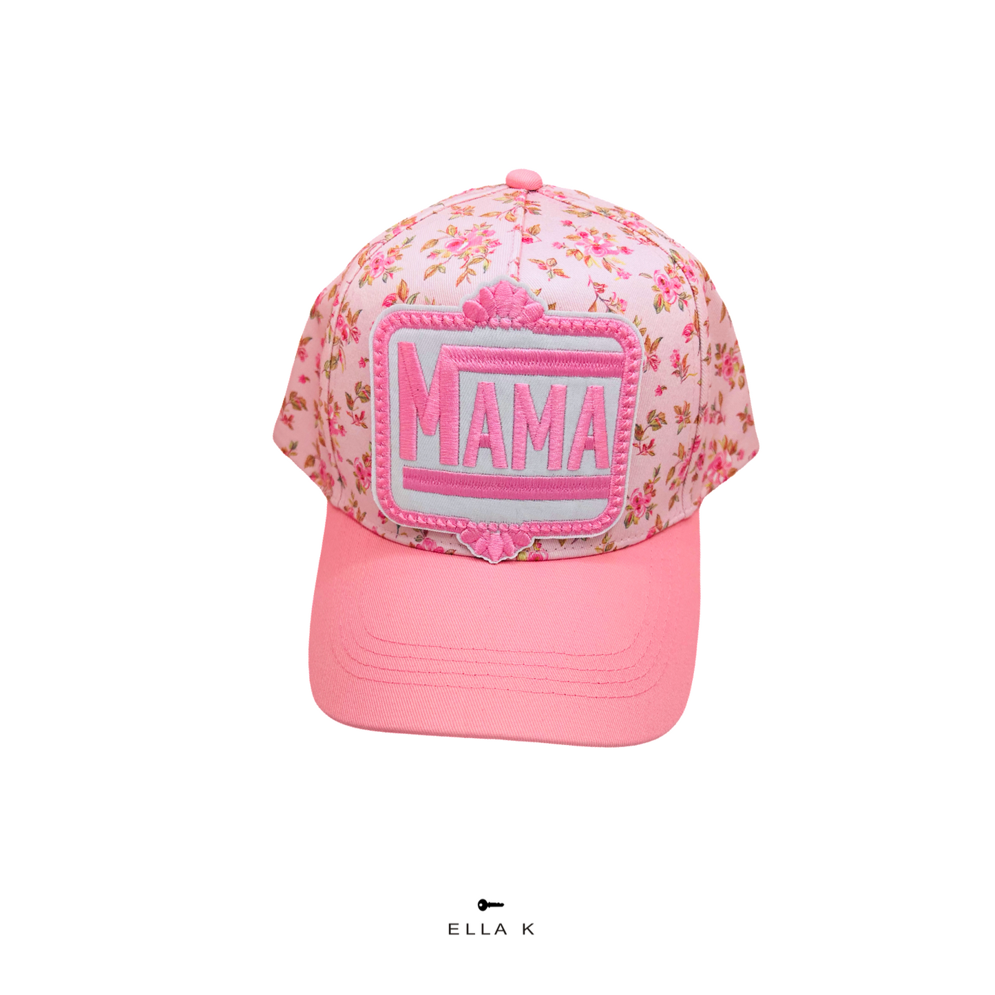 Wildflower Cottage Rose EmbroideredMama Hat