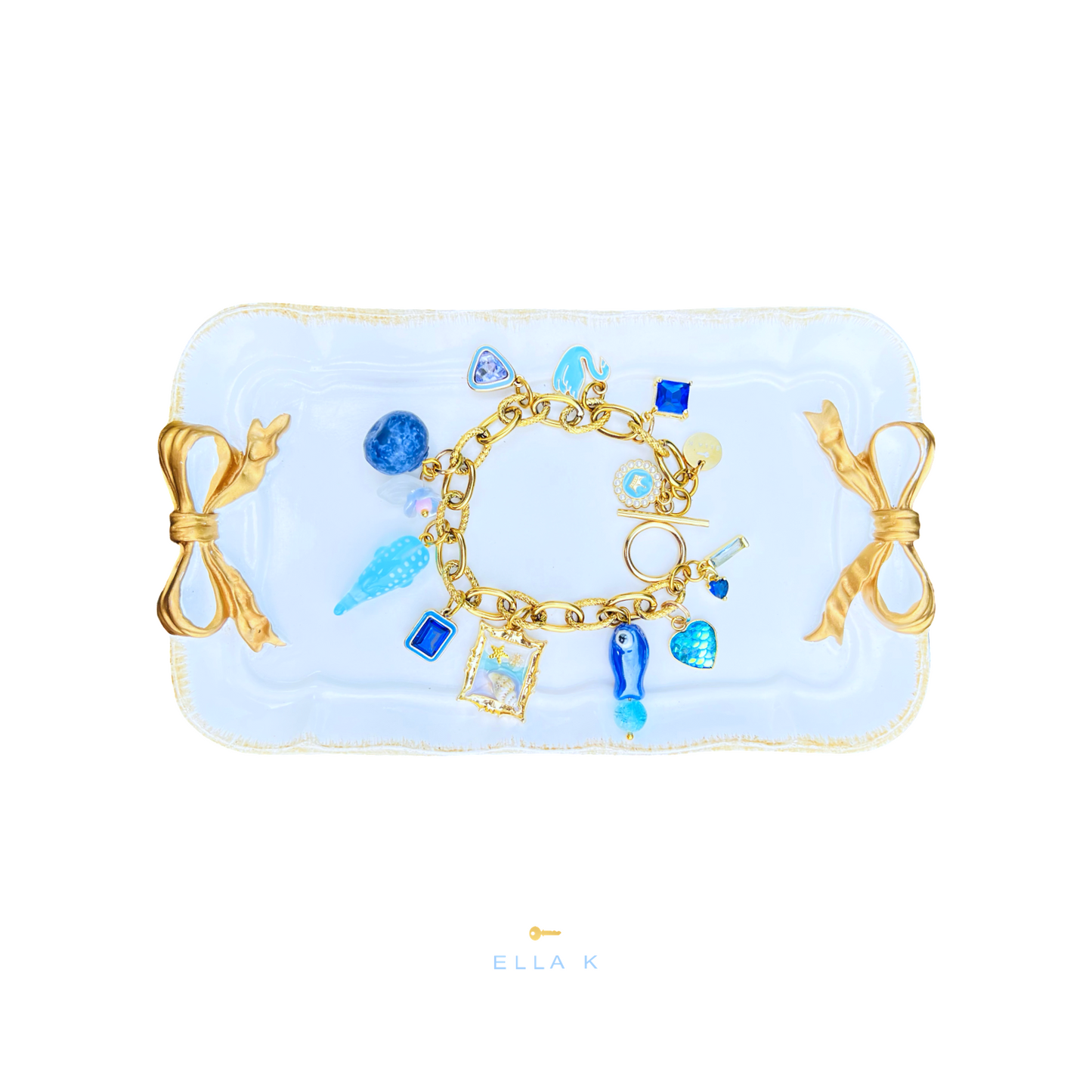 Blueberry Bay Charm Bracelet