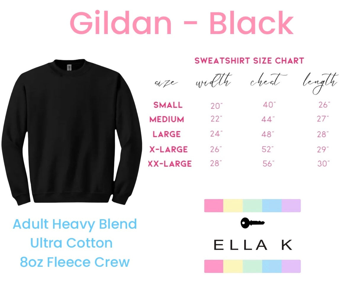 Pink Nutcracker King Trio Black Sweatshirt