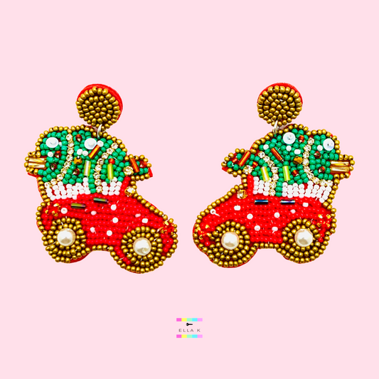 Christmas Vacation Car Earrings