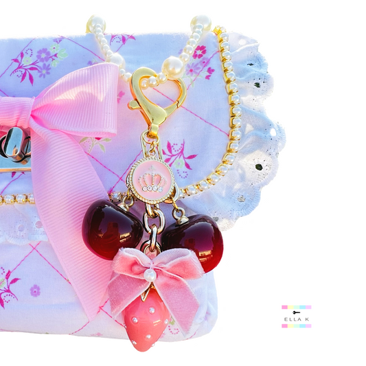 Crown Orchard Coquette Bow Bag Charm