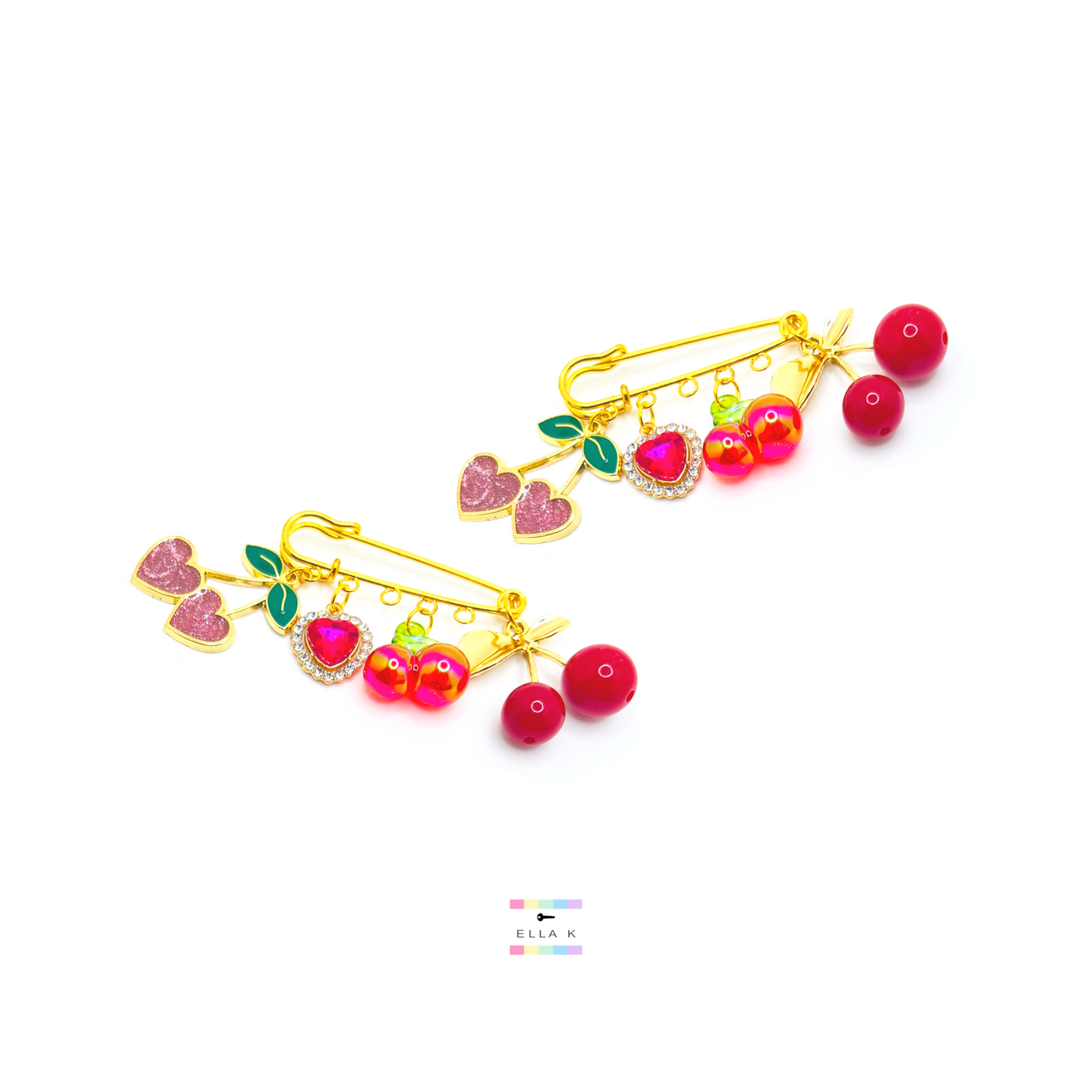 Cherry Love Friendship Boot Charms