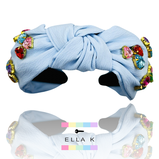 Teardrop Headband - Sky Blue