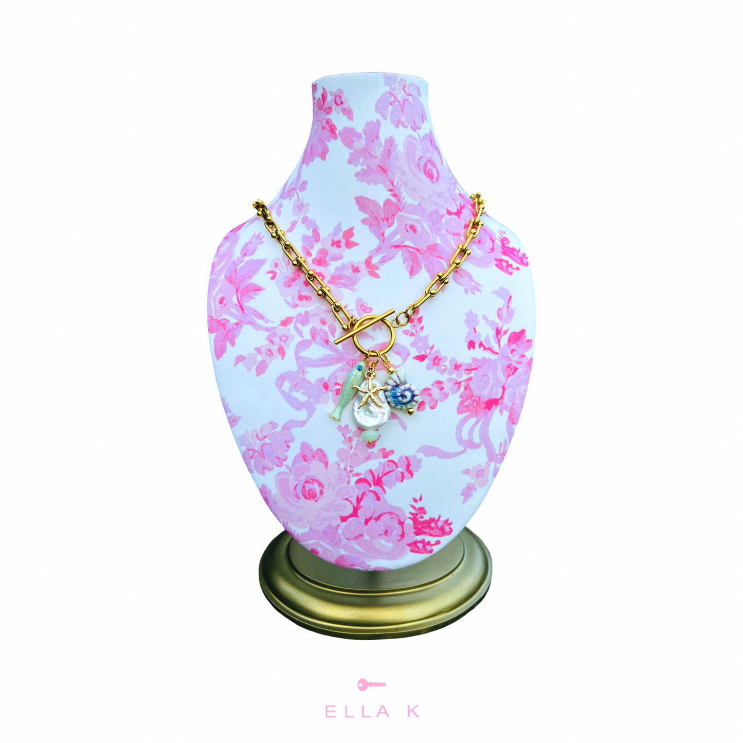 Kiwi Cove Charm Necklace