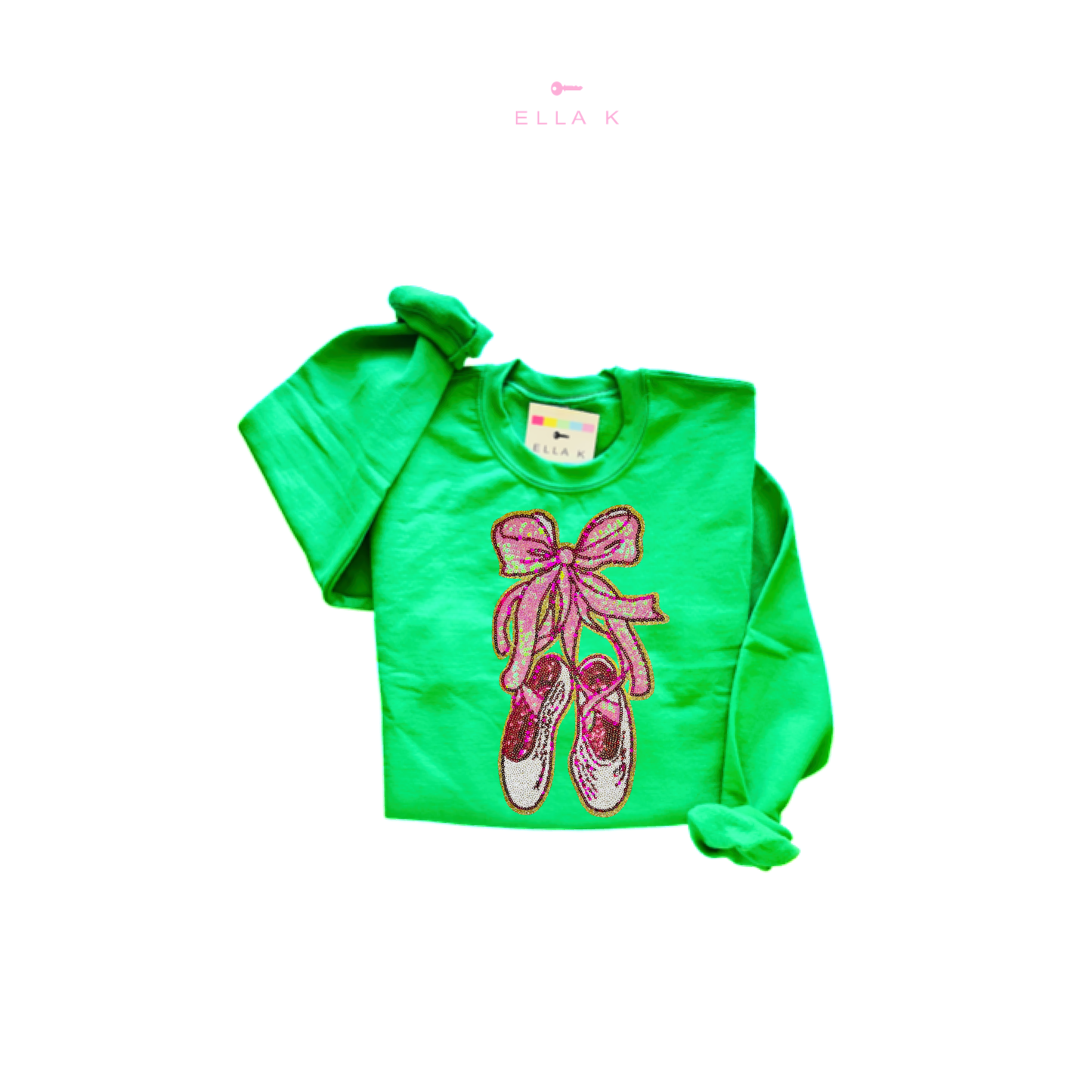 Coquette Ballerina Twirl Sweatshirt