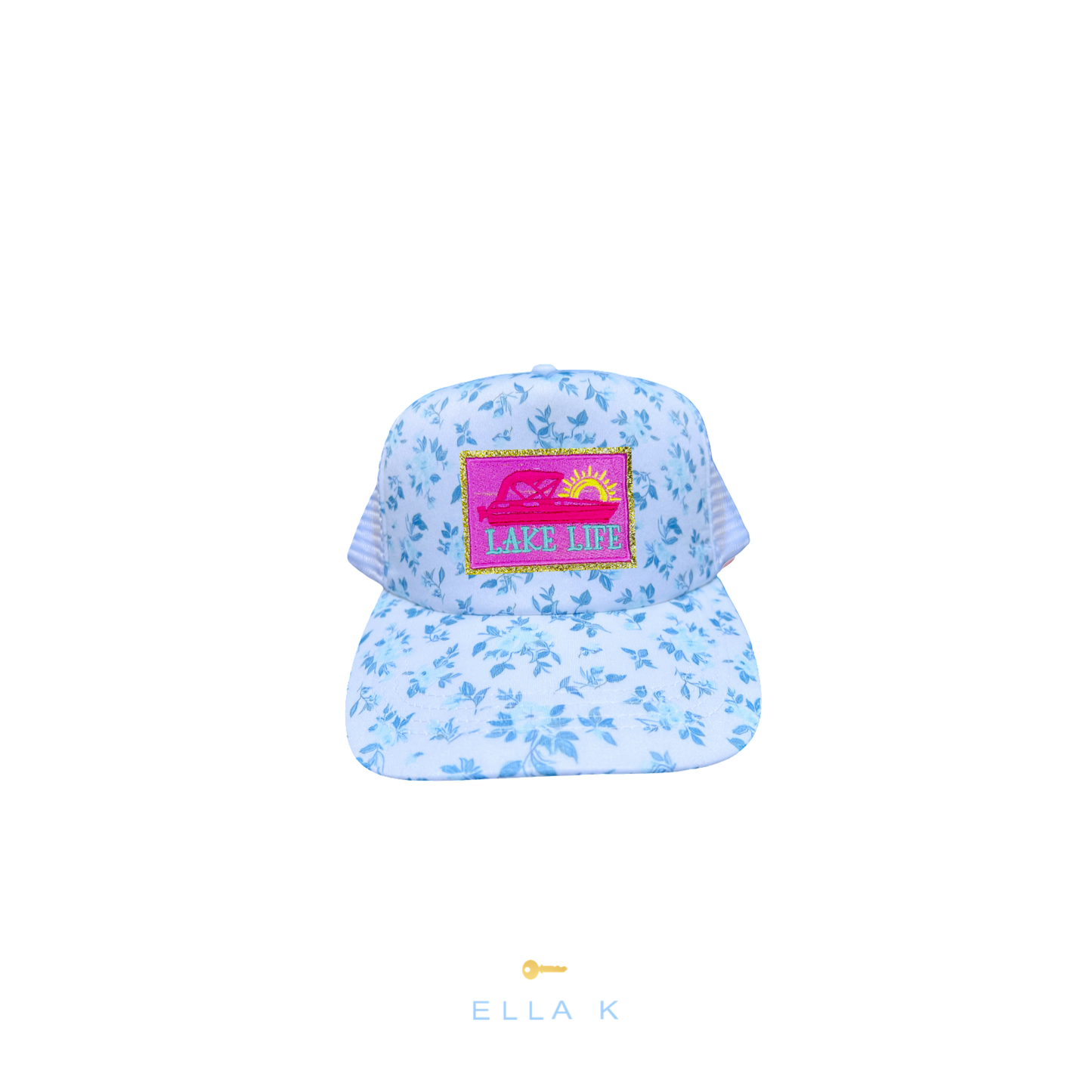 Wildflower Cottage Rose Trucker Hat