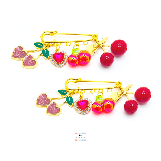 Cherry Love Friendship Boot Charms