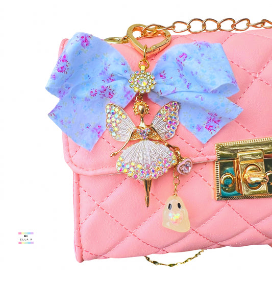 Fairy & Her Sweetheart Ghost Bag Charm