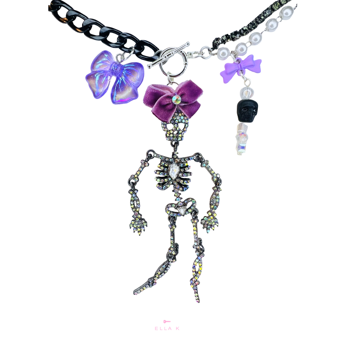Fancy Bones Bijou Necklace