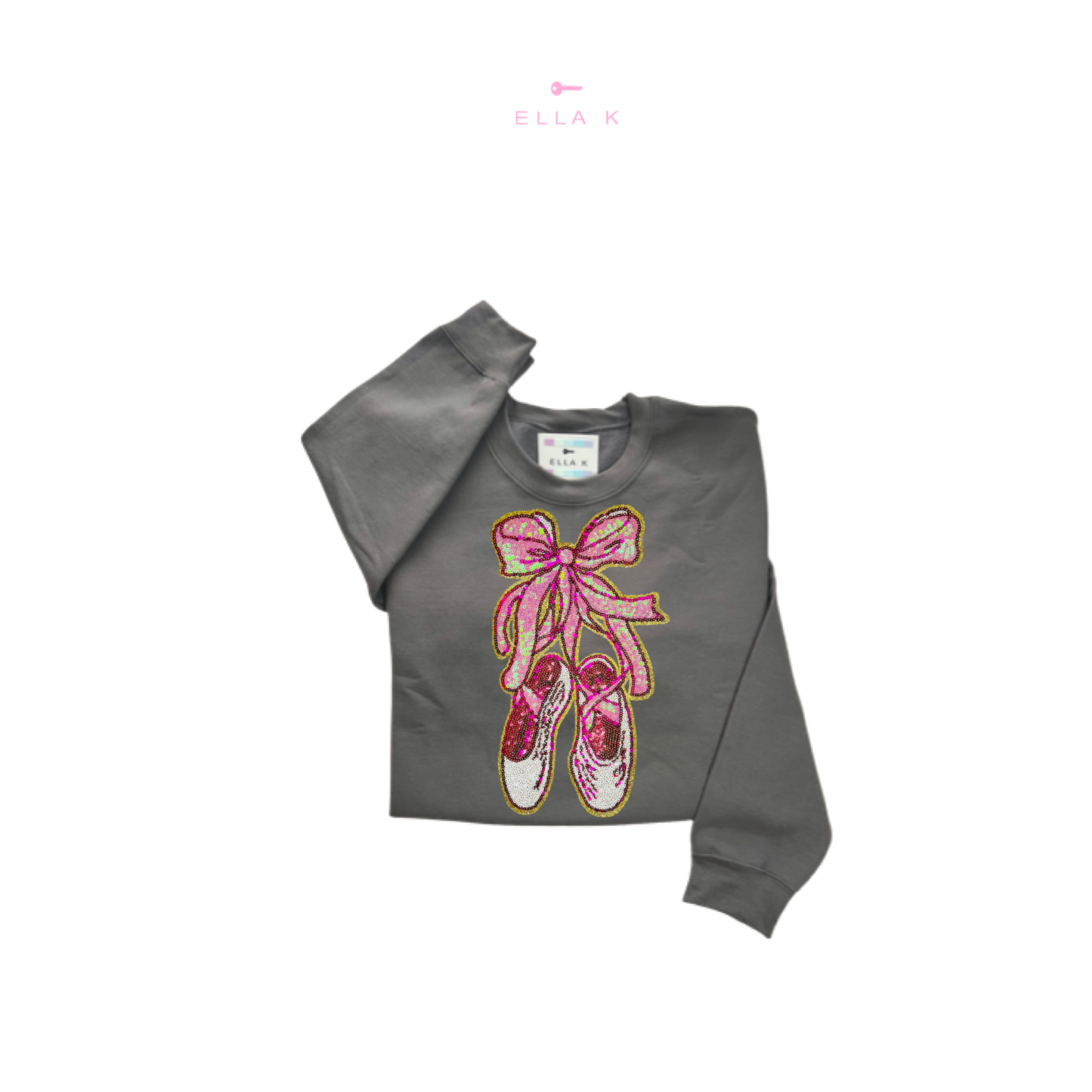 Coquette Ballerina Twirl Sweatshirt