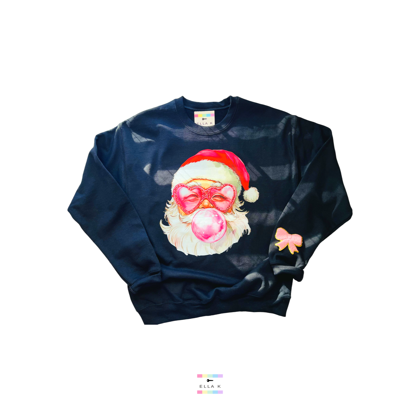 Bubble Gum Santa Sweatshirt