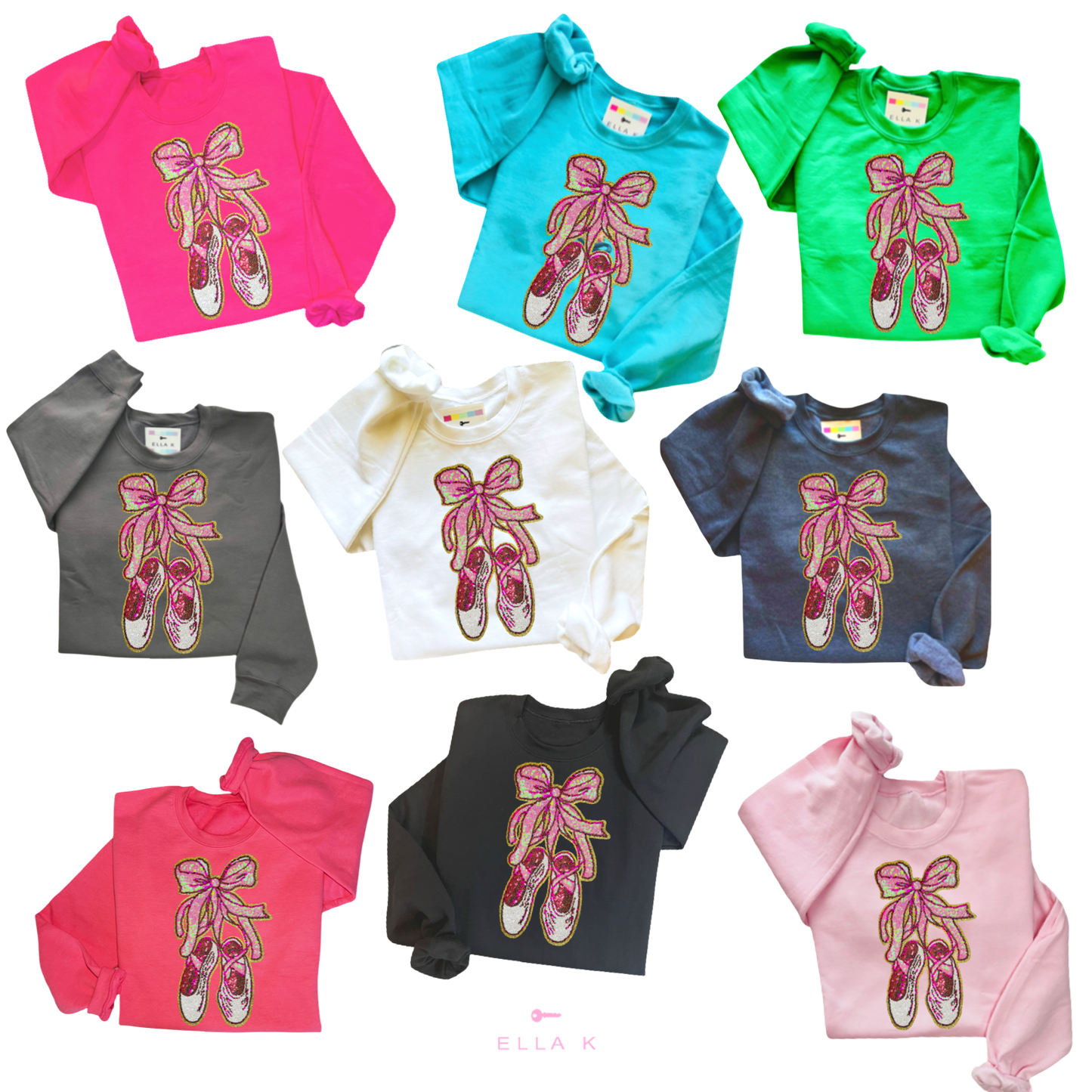 Coquette Ballerina Twirl Sweatshirt