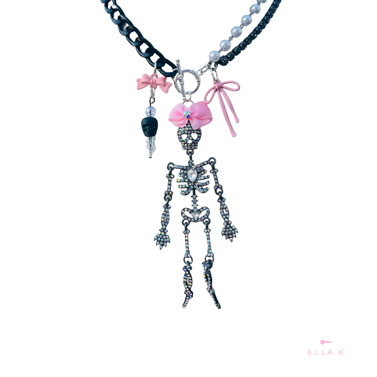 Fancy Bones Bijou Necklace