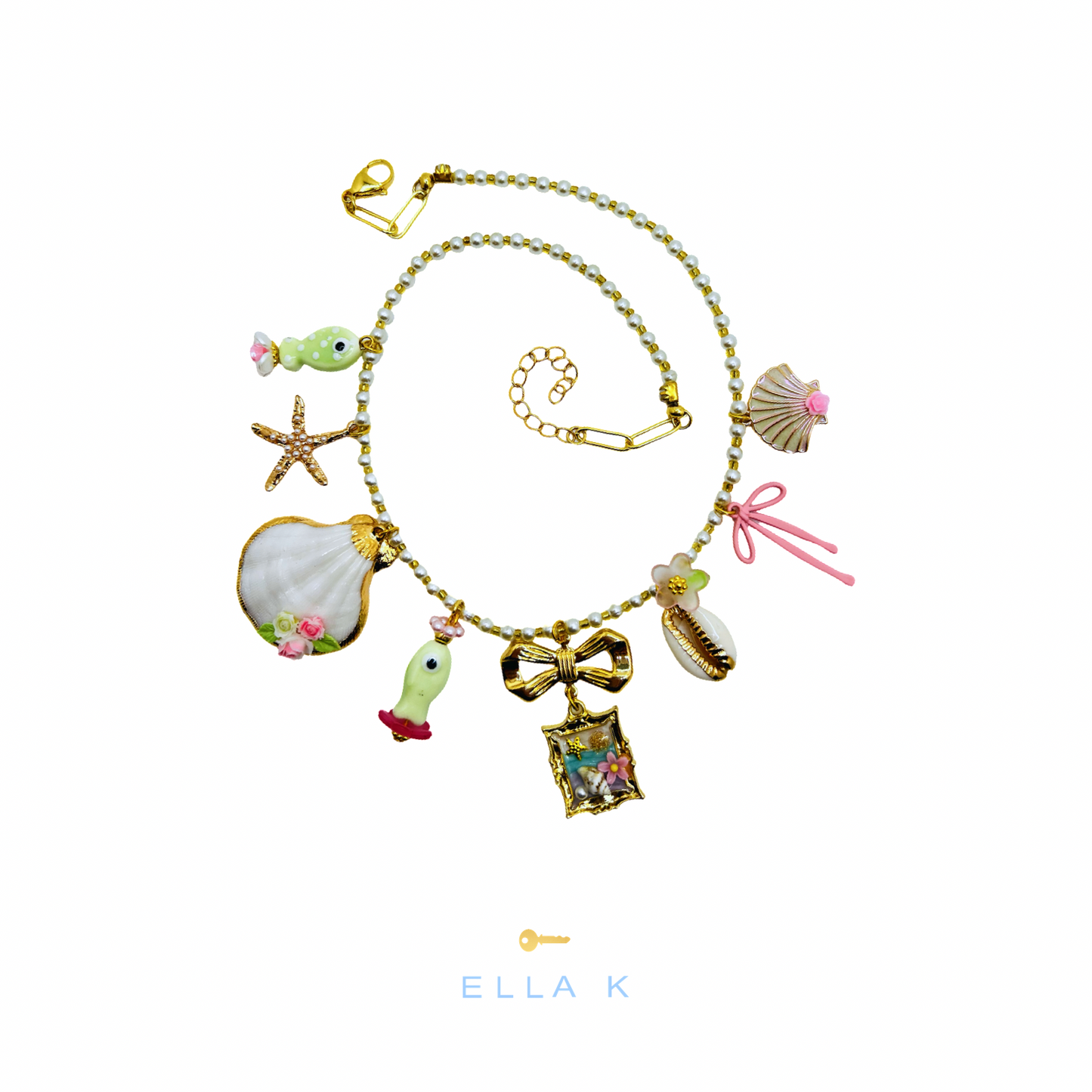 Cottage Coast Charm Necklace