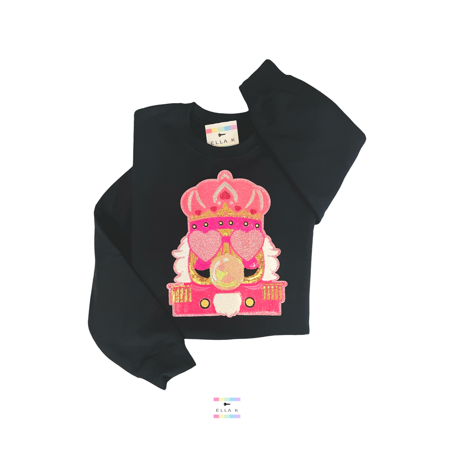 Bubble Gum Nutcracker King Christmas Sweatshirt