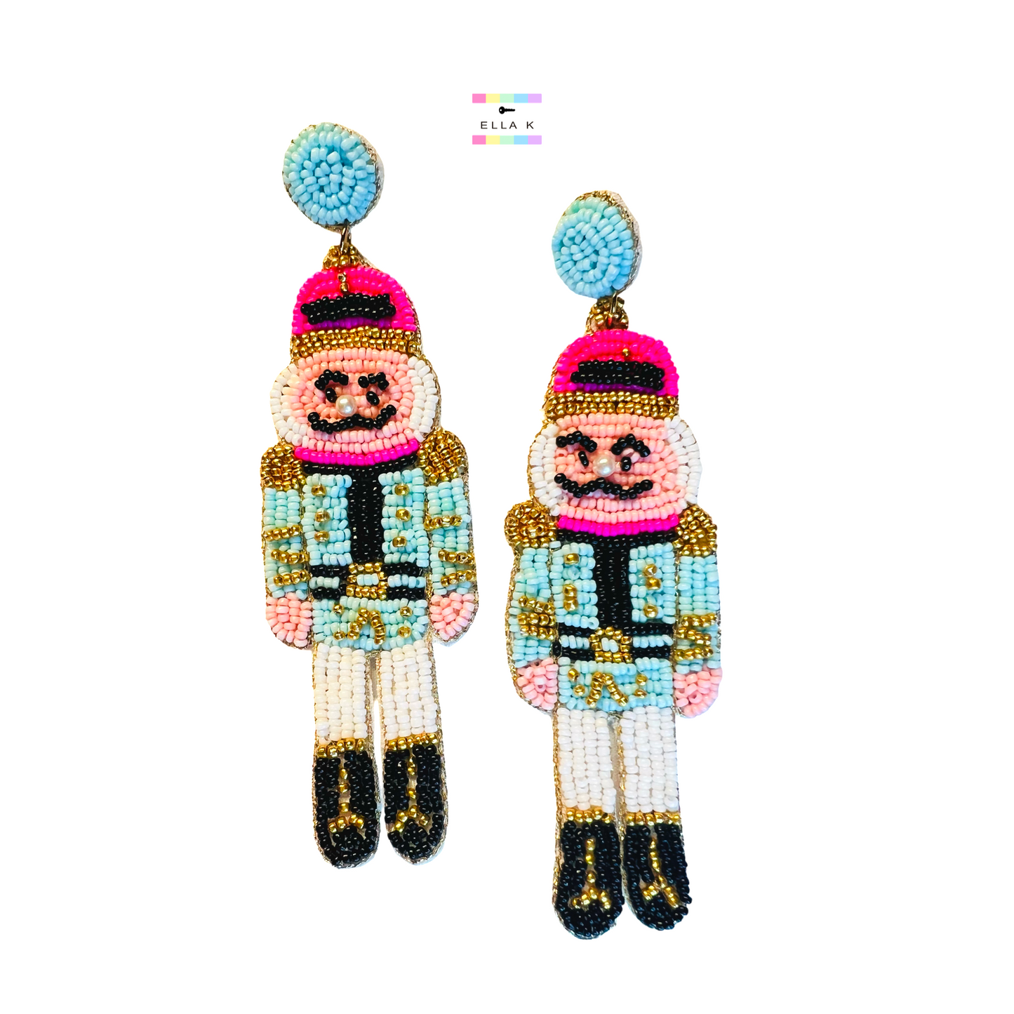 The Nutcracker Christmas Earrings