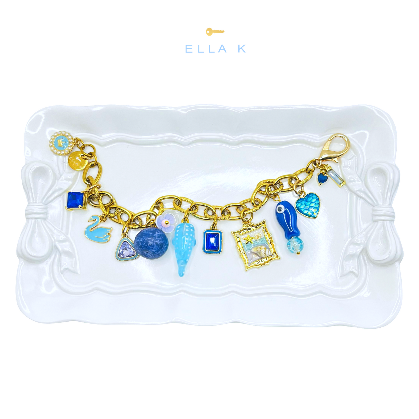Blueberry Bay Charm Bracelet