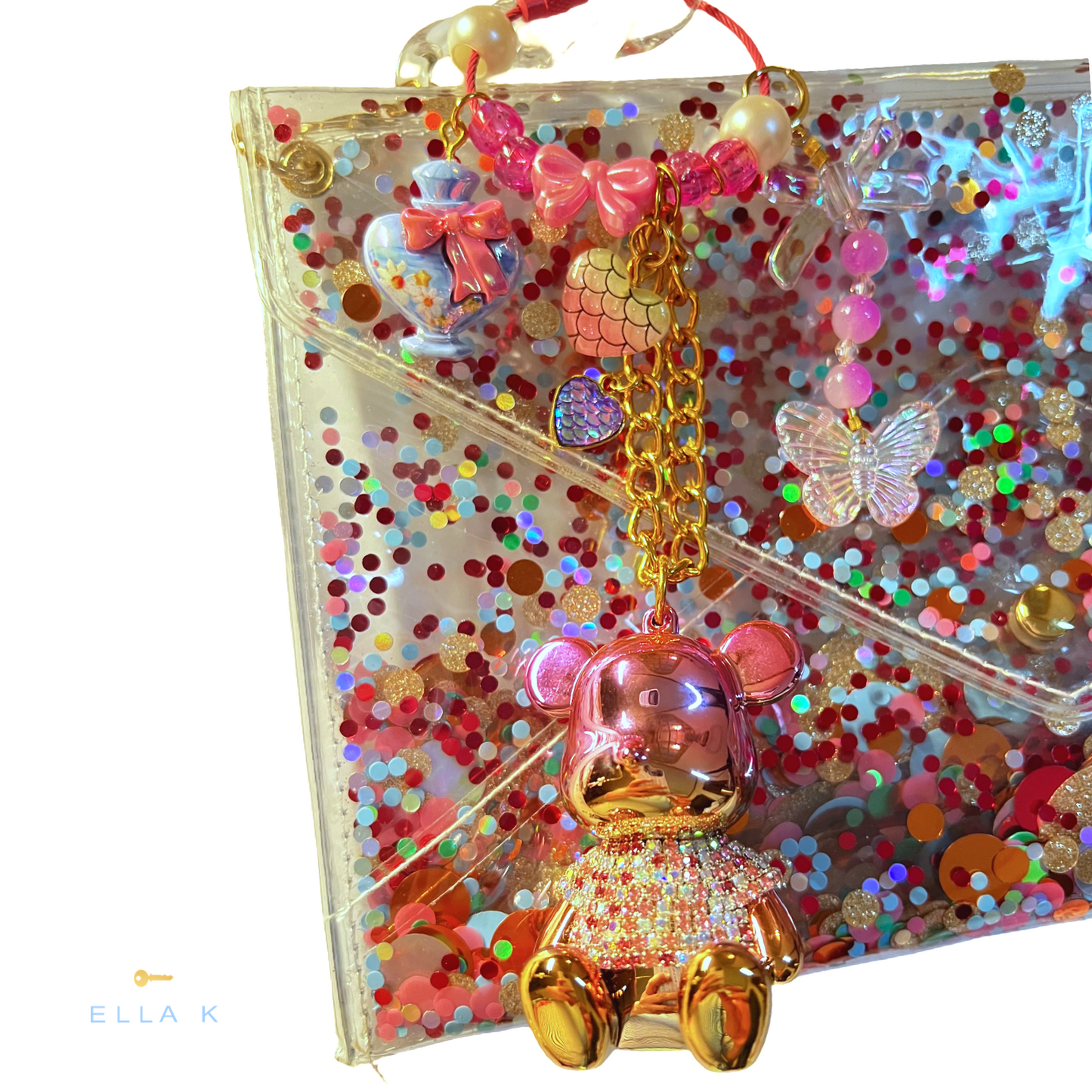 Gemmy Girl Bear Charm Edit Bag Charm
