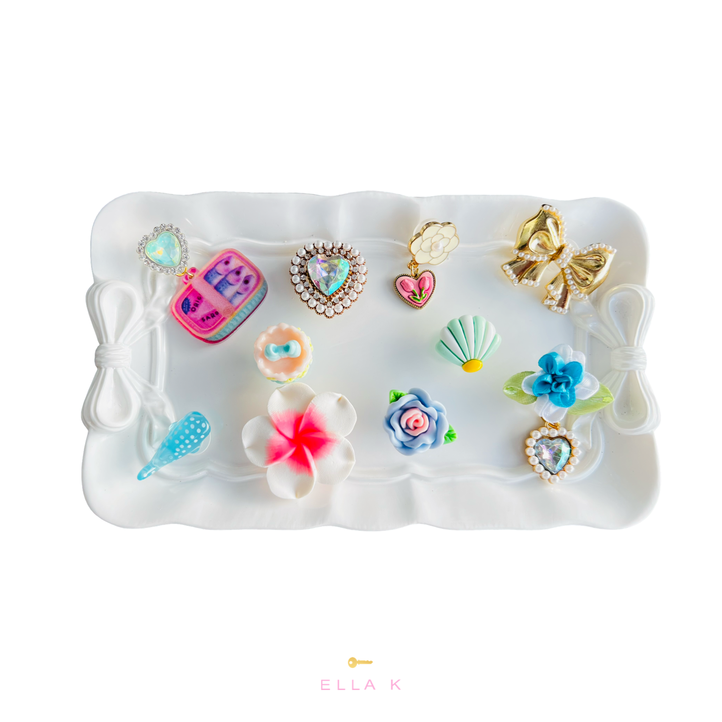 Sardine Sweetheart Summer Fancies / Shoe Charms