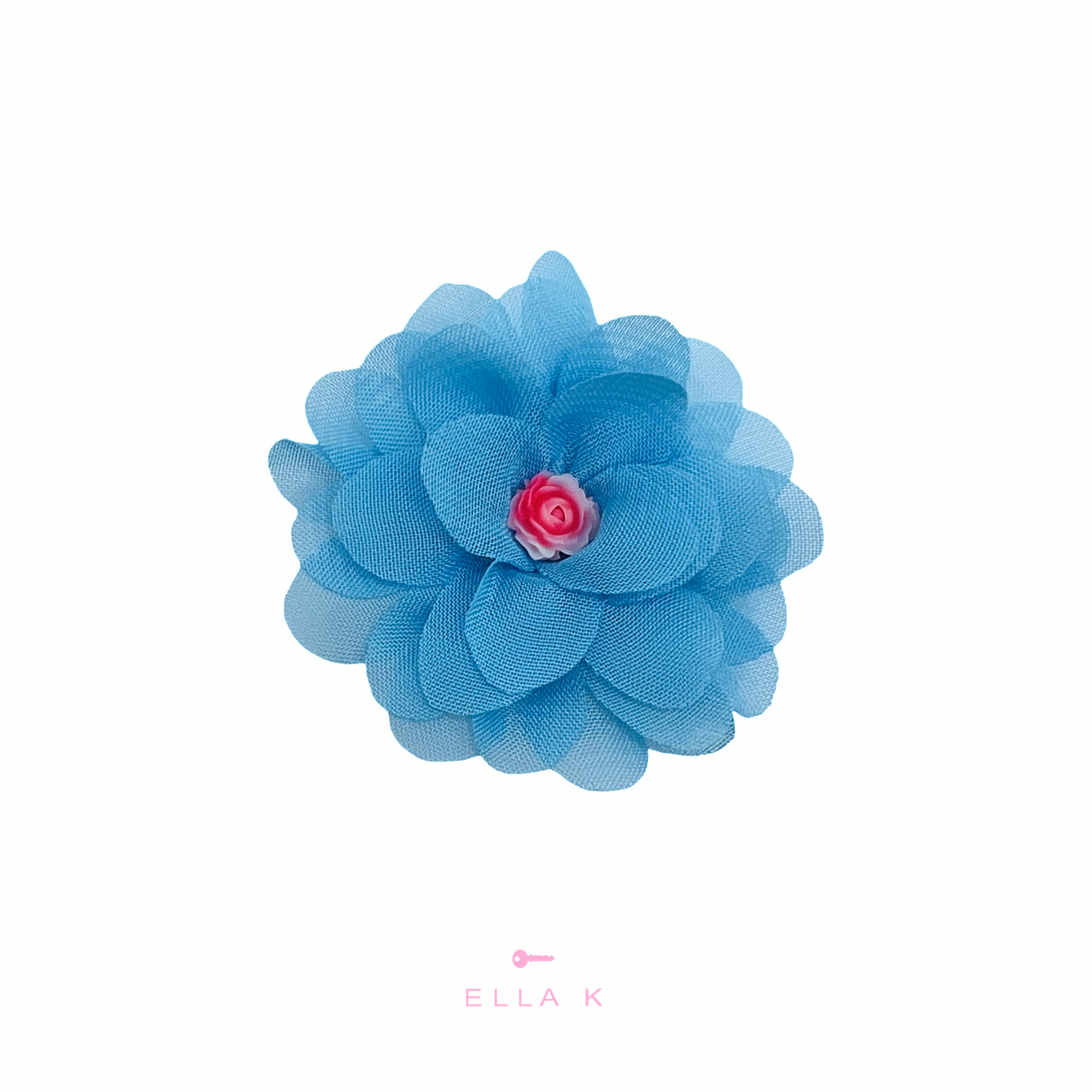 Blue Summer Floral Fancies / Clog Style Shoe Charms