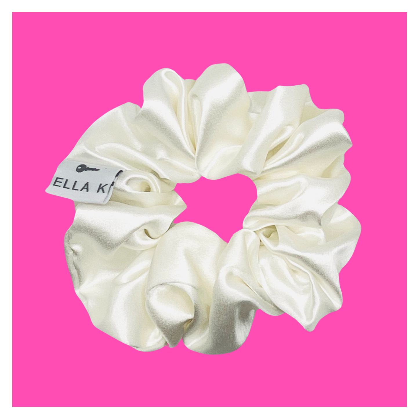 Ella K 100% Pure Mulberry Silk Scrunchie